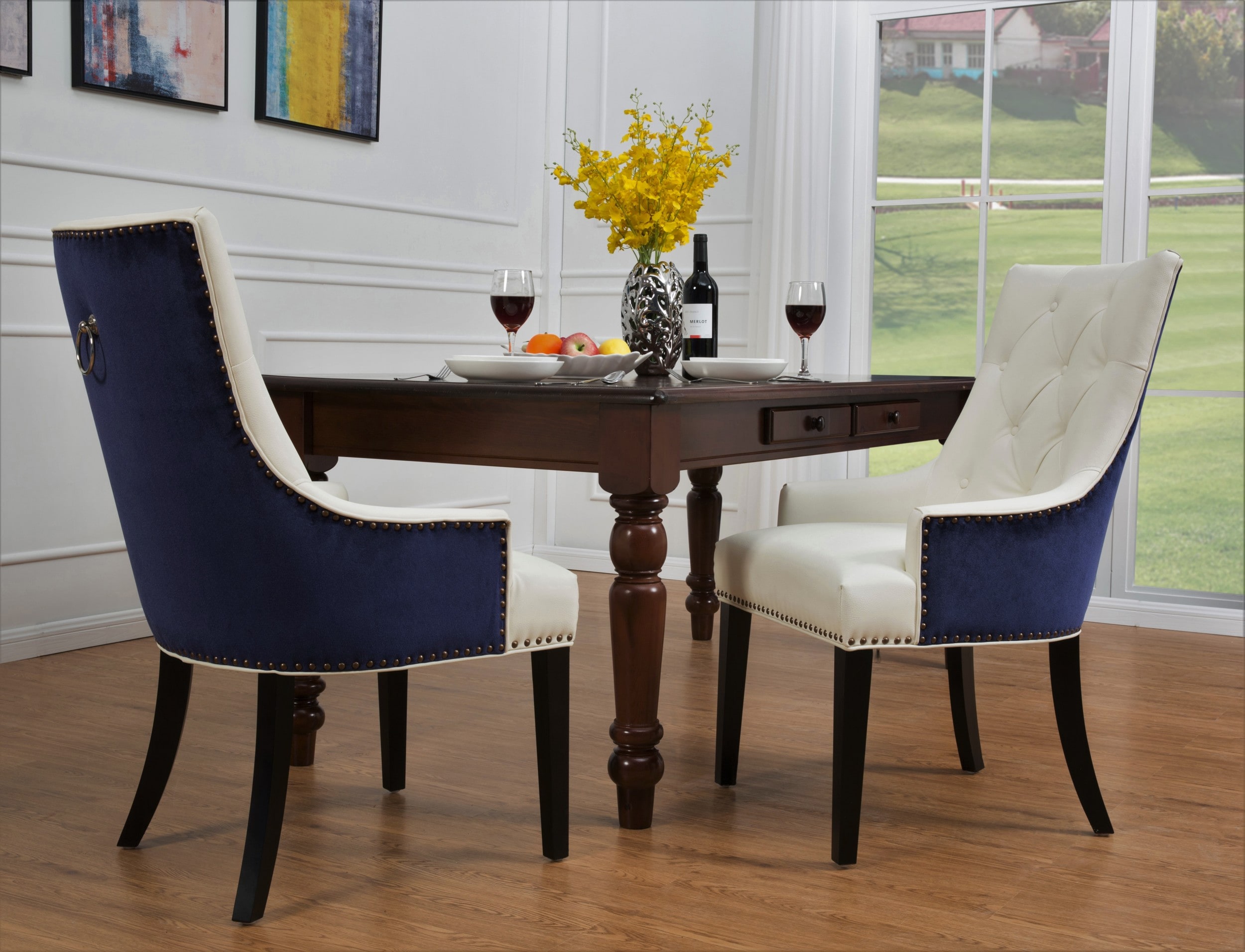 Chic Home Design FDC2724-LW Dining-Chairs - View #2