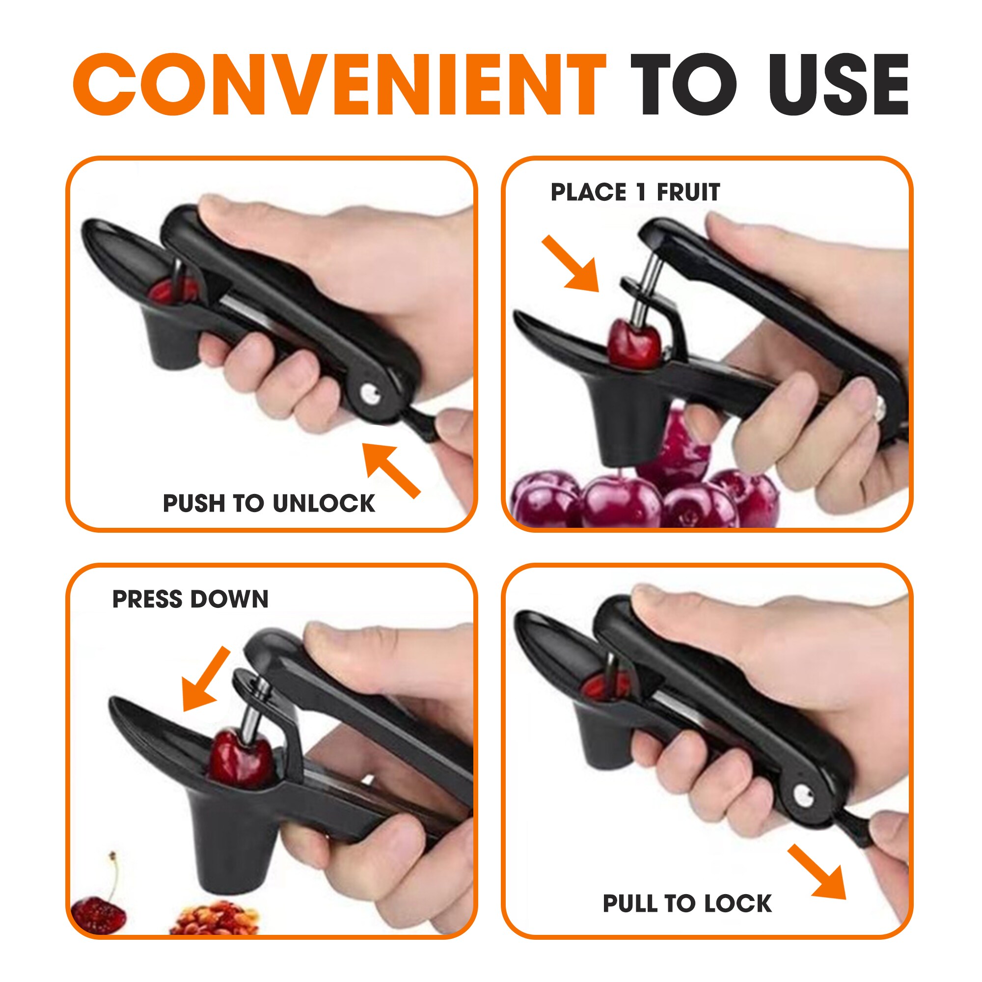 Cheer Collection CC-CHPTR-BLK Kitchen-Utensils - View #7