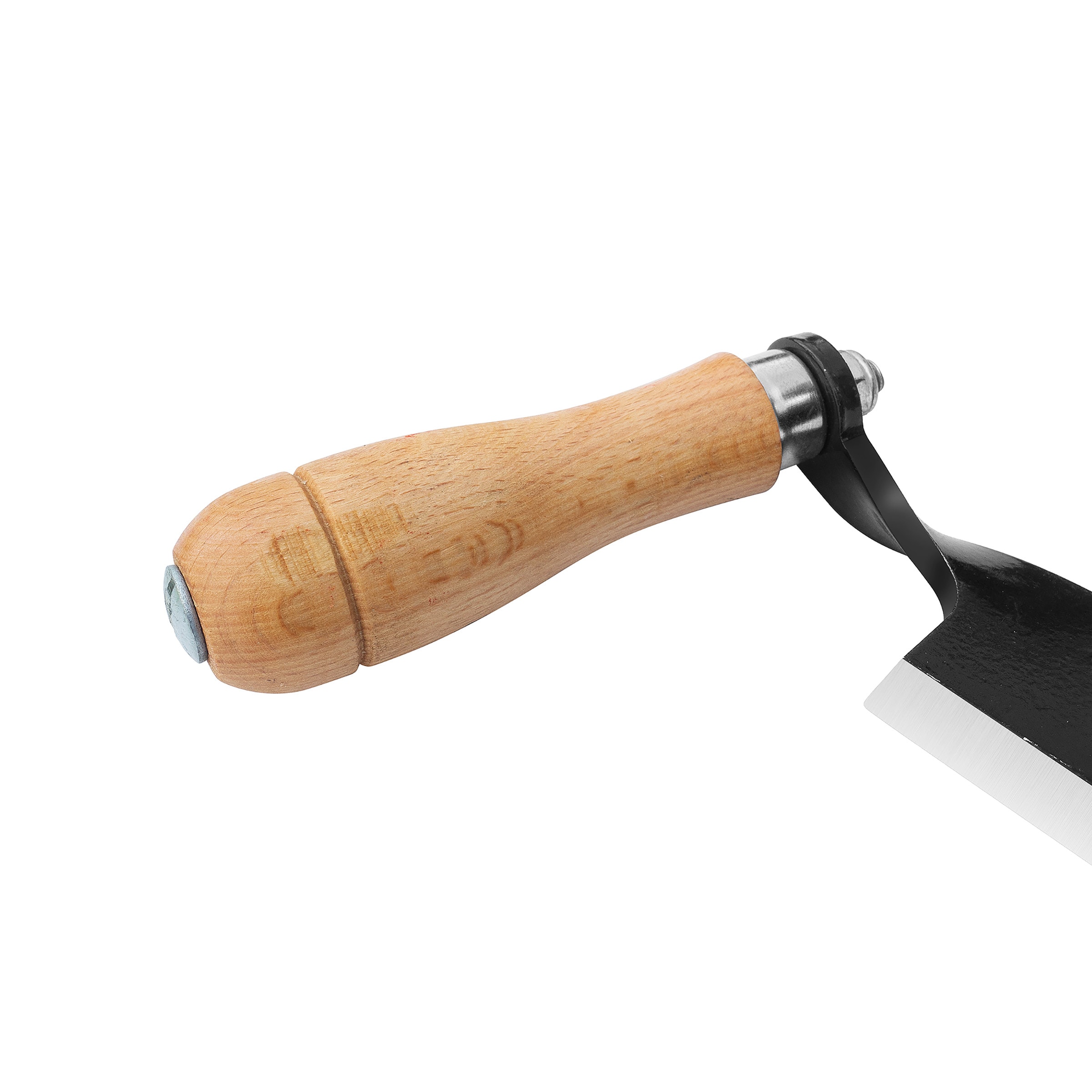 Nature Spring Straight Draw Shave Tool 8 Inch Black Wood Handle