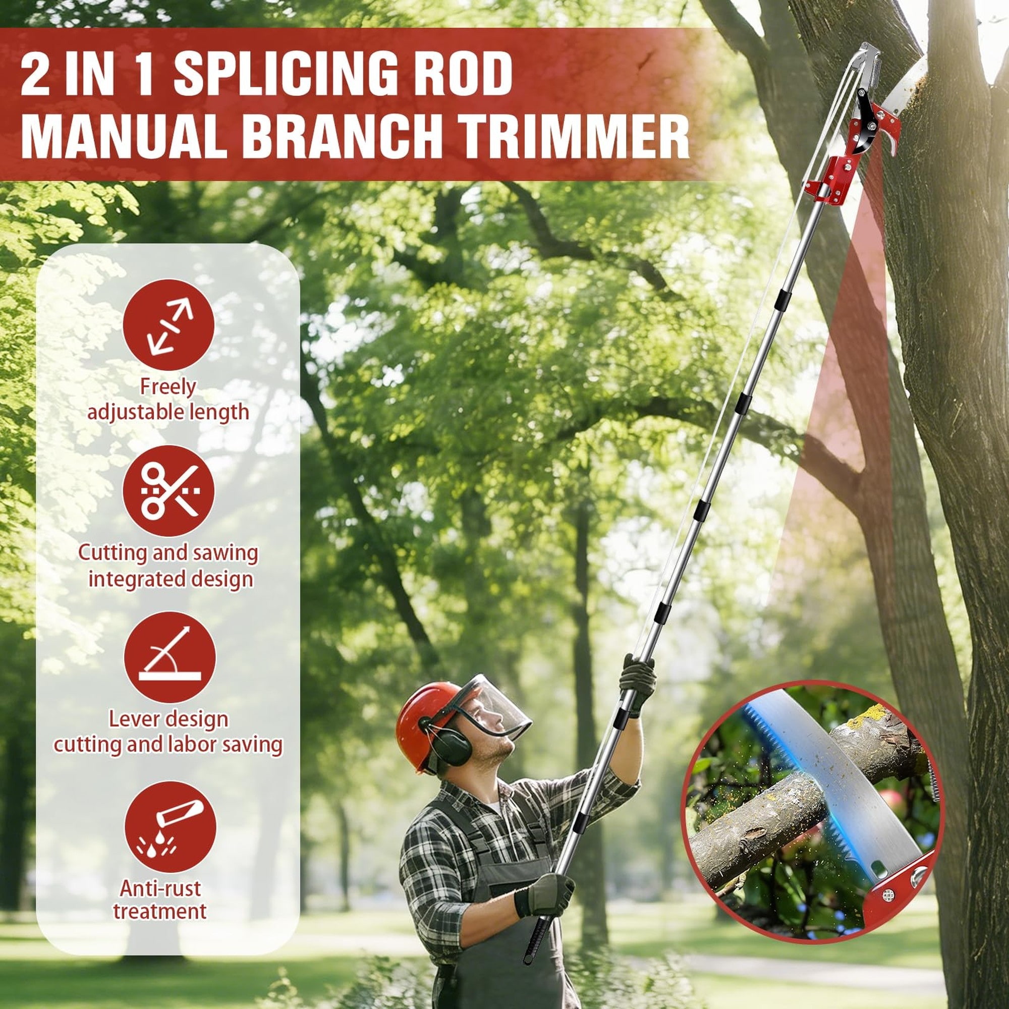 Numhew NHBEN405734 Pole-Pruning-Saws - View #3