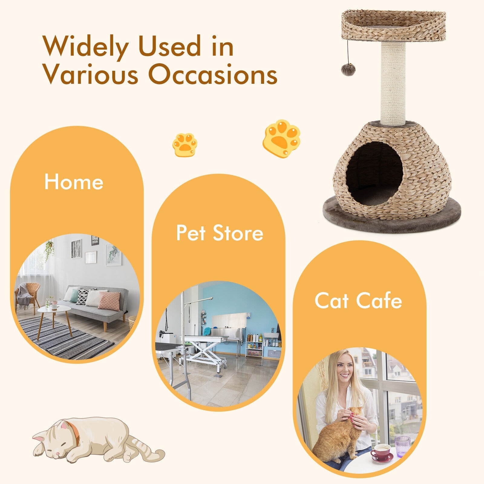 Forclover CJW-CT474CF Cat-Trees - View #7