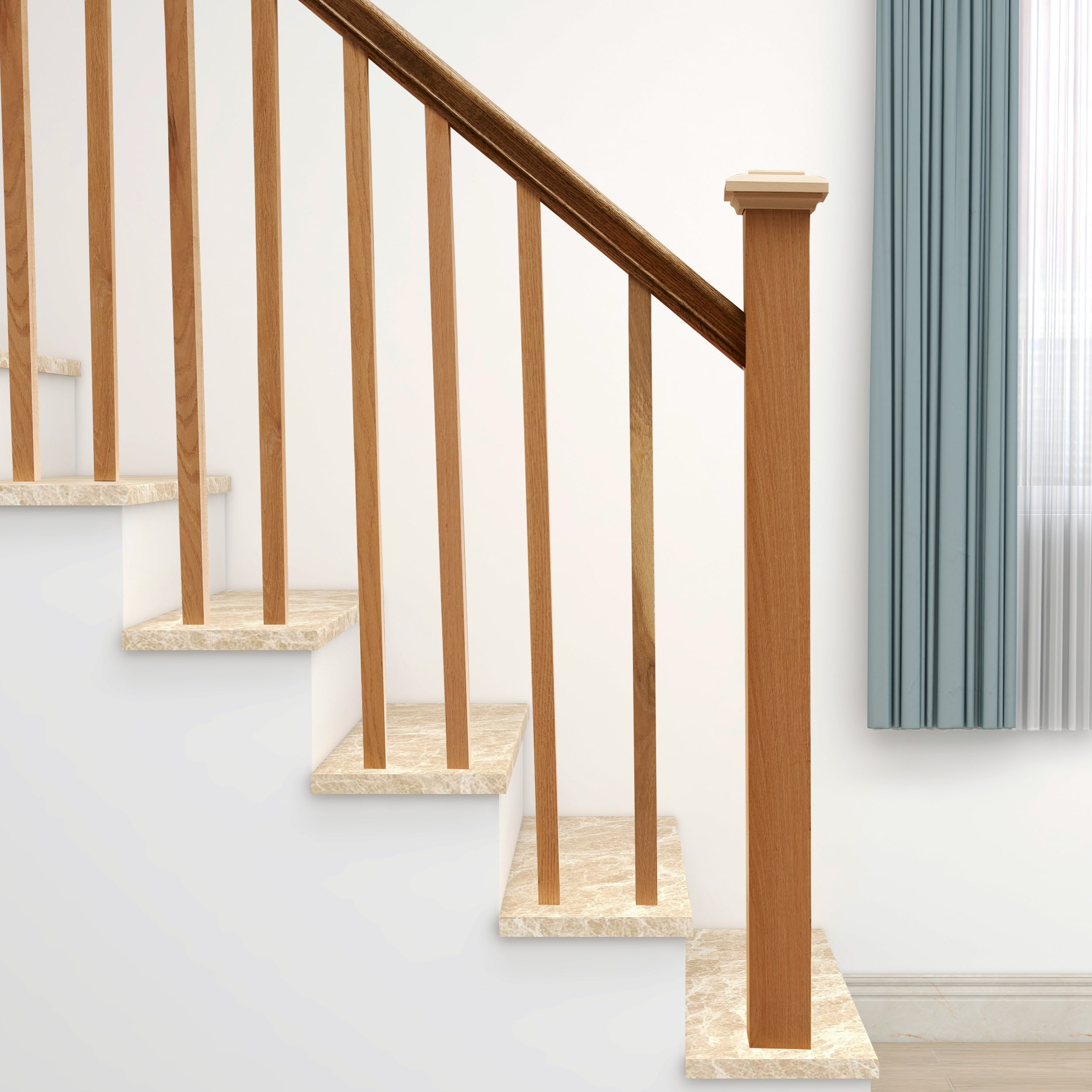 RELIABILT WGD350MAP Interior-Stairpart-Newel-Posts - View #5