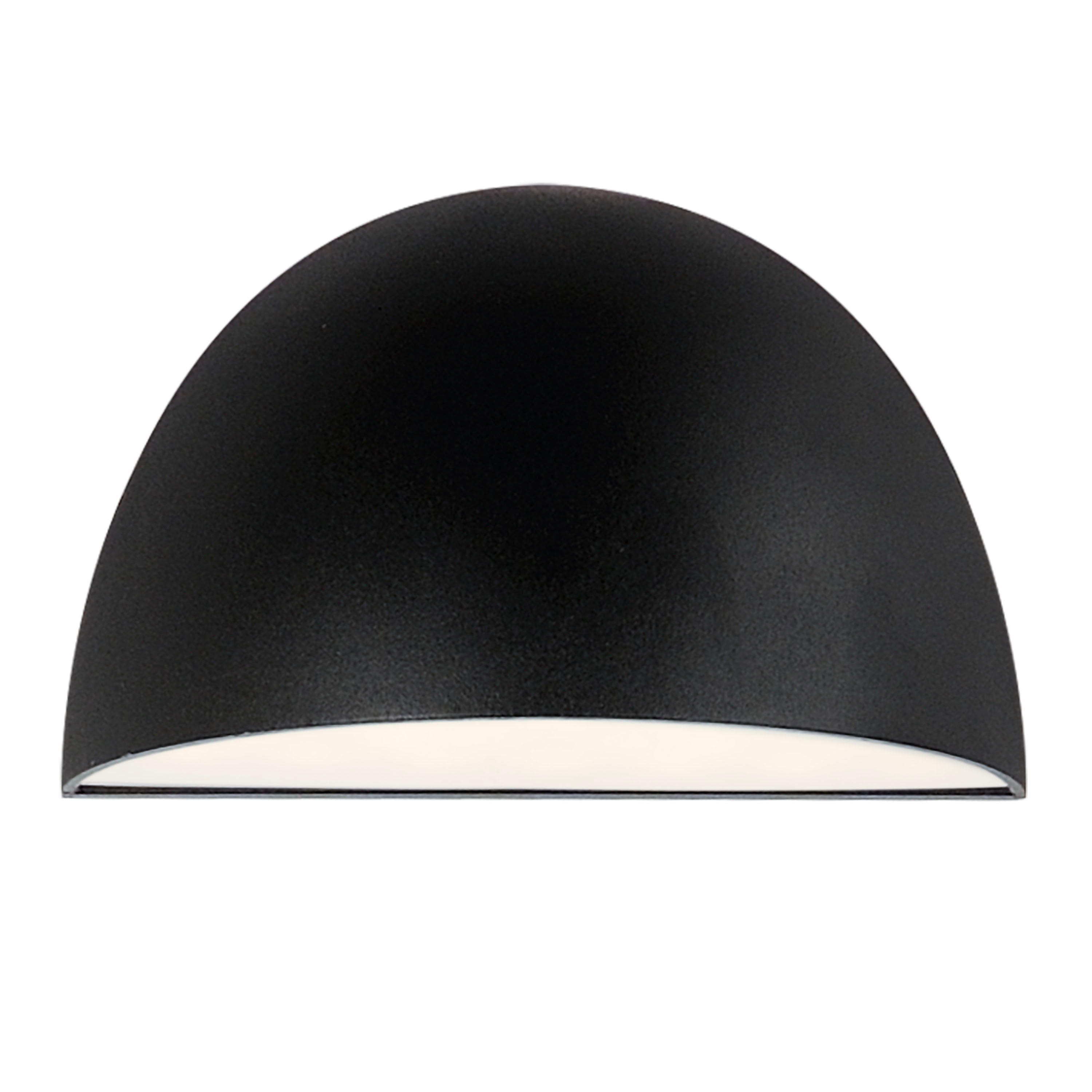 Maxim Lighting 52122BK Pathfinder 4.5-in H Matte Black Hardwired Integrated LED Outdoor Wall Light