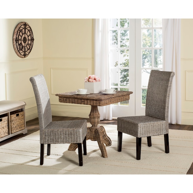 Safavieh Set Of 2 Arjun Casual Dining, Casual Dining Chairs With Wheels