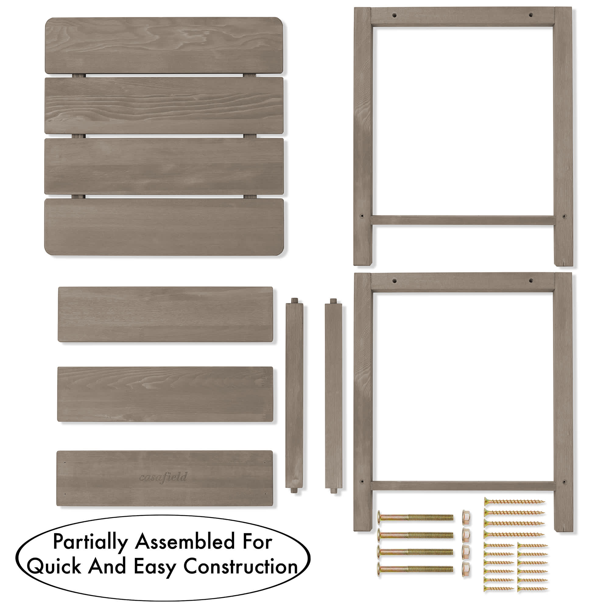 Casafield PAT-TAB-1683-GRY Patio-Tables - View #7