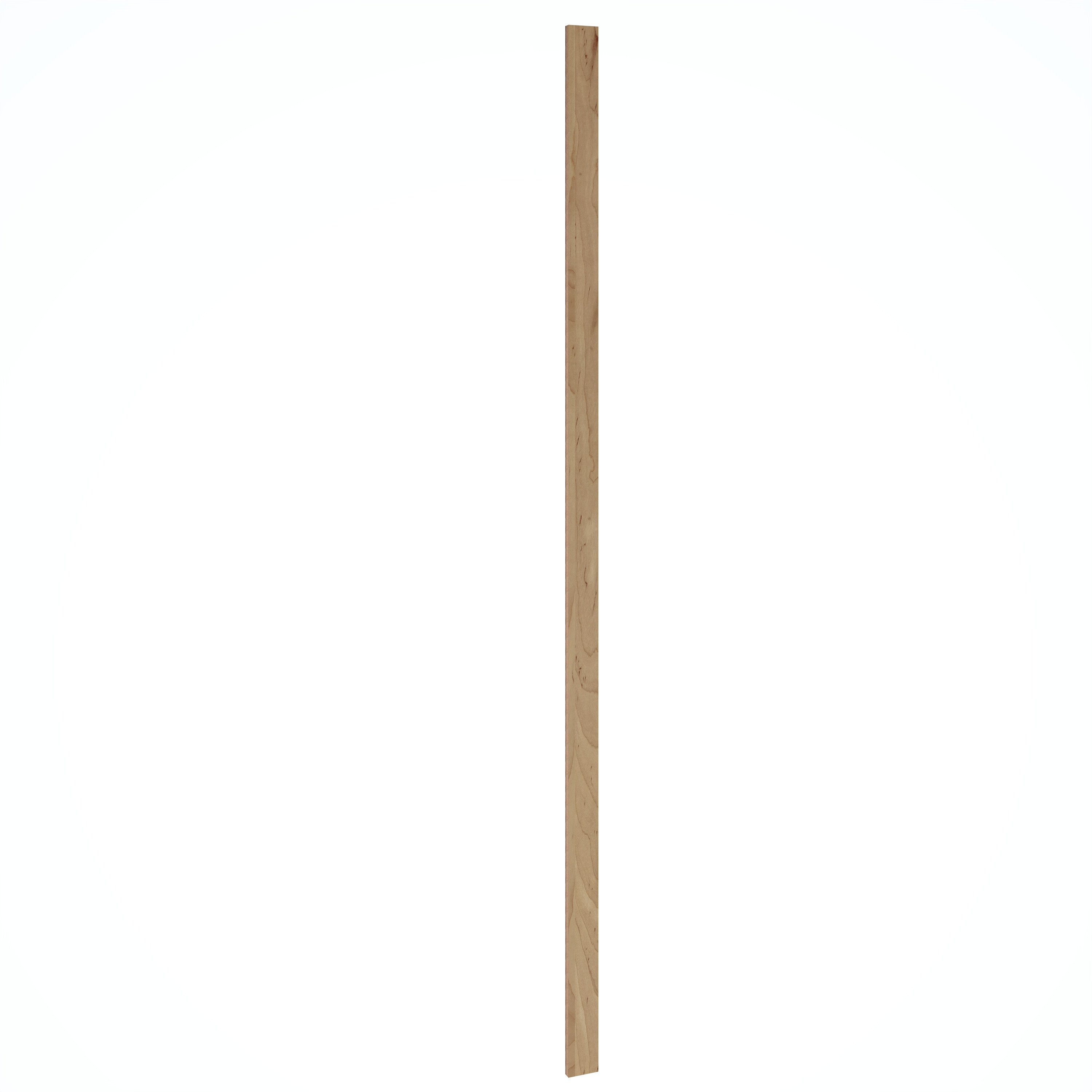 Diamond Express - Cabinet Fill Strip 3-in W x 96-in H x 0.75-in D Coastline Brown Stained