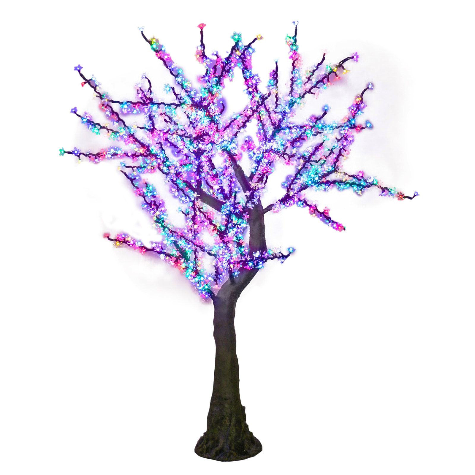 Holidynamics Holiday Lighting Solut 63500 84-in H Lighted Spring Artificial tree Life size statue