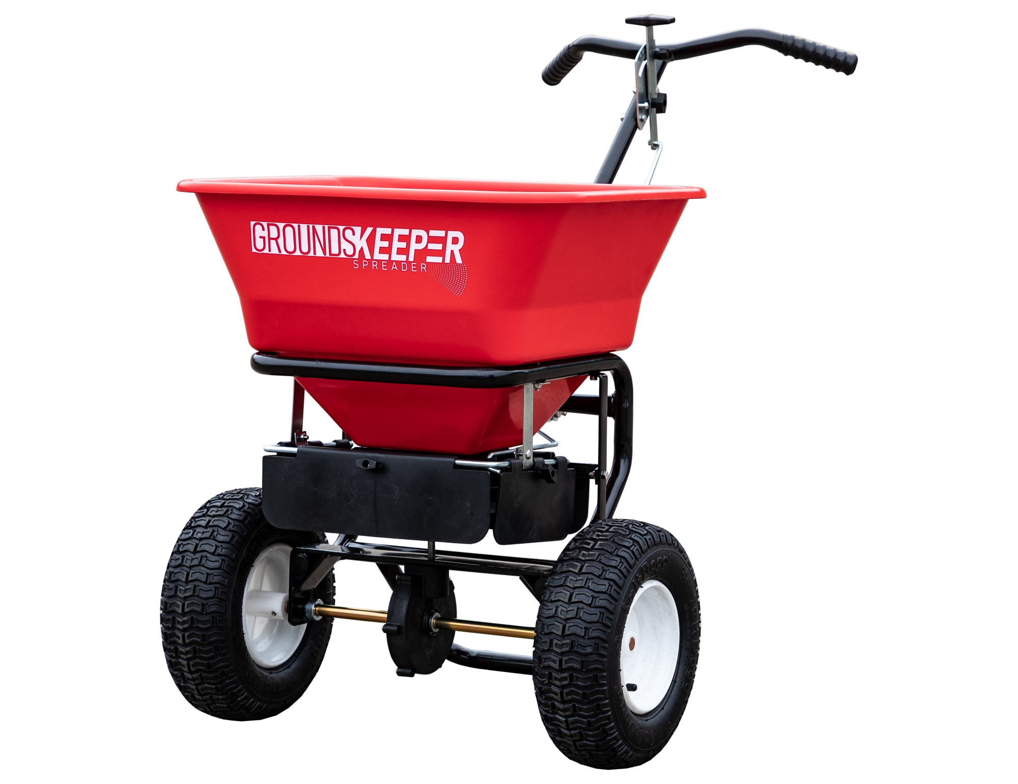 Buyers Products Groundskeeper Walk Behind Spreader, 100 lb. Capacity, 3042650