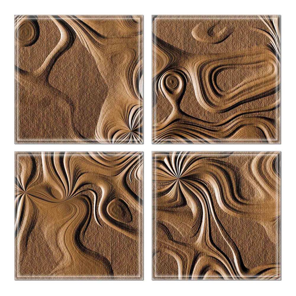 Instant Mosaic 4830103 Upscale Designs 32-Pack Multicolor 6-in x 6-in Glossy Glass Random Wall Tile