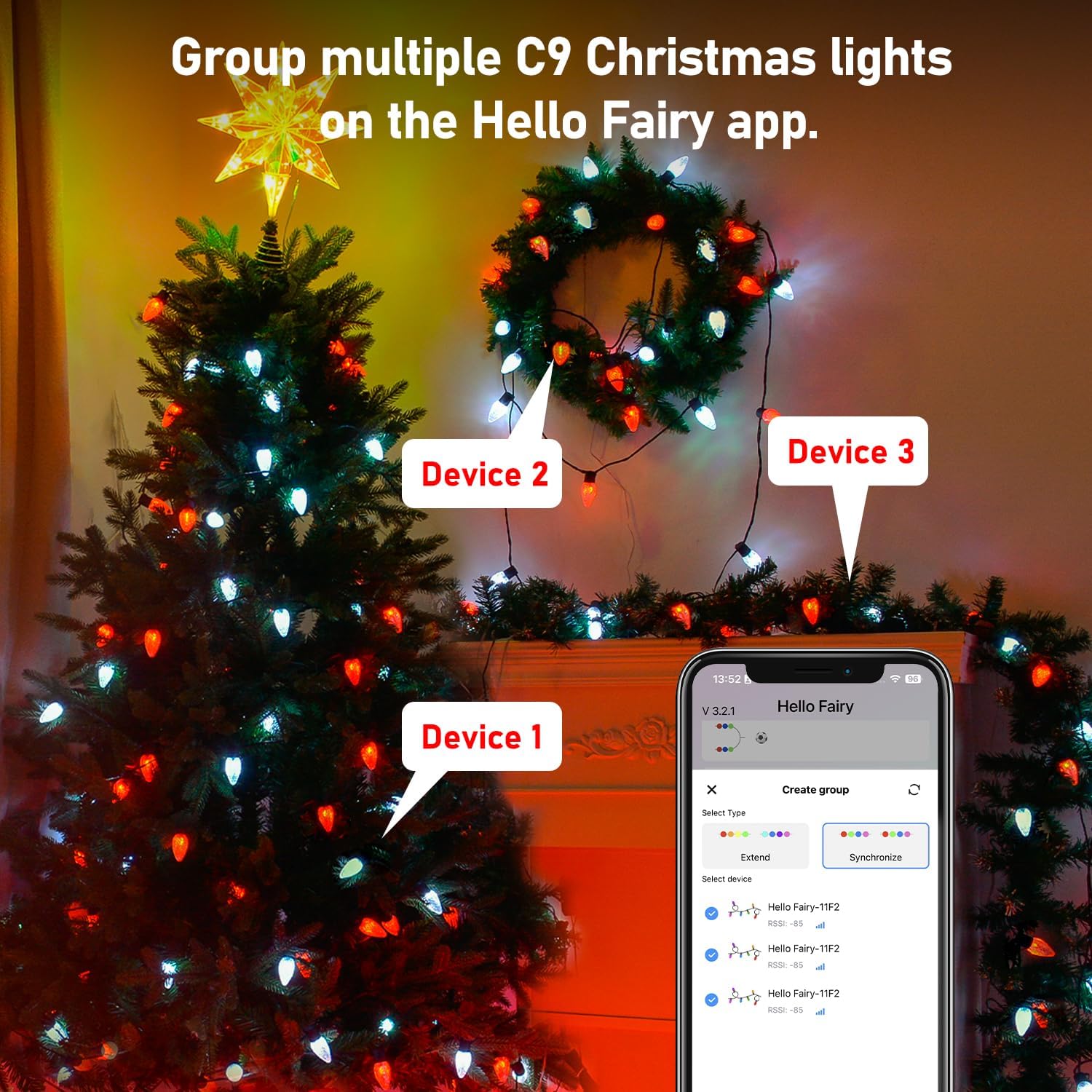 Avatar Controls LSA0005 Christmas-String-Lights - View #5