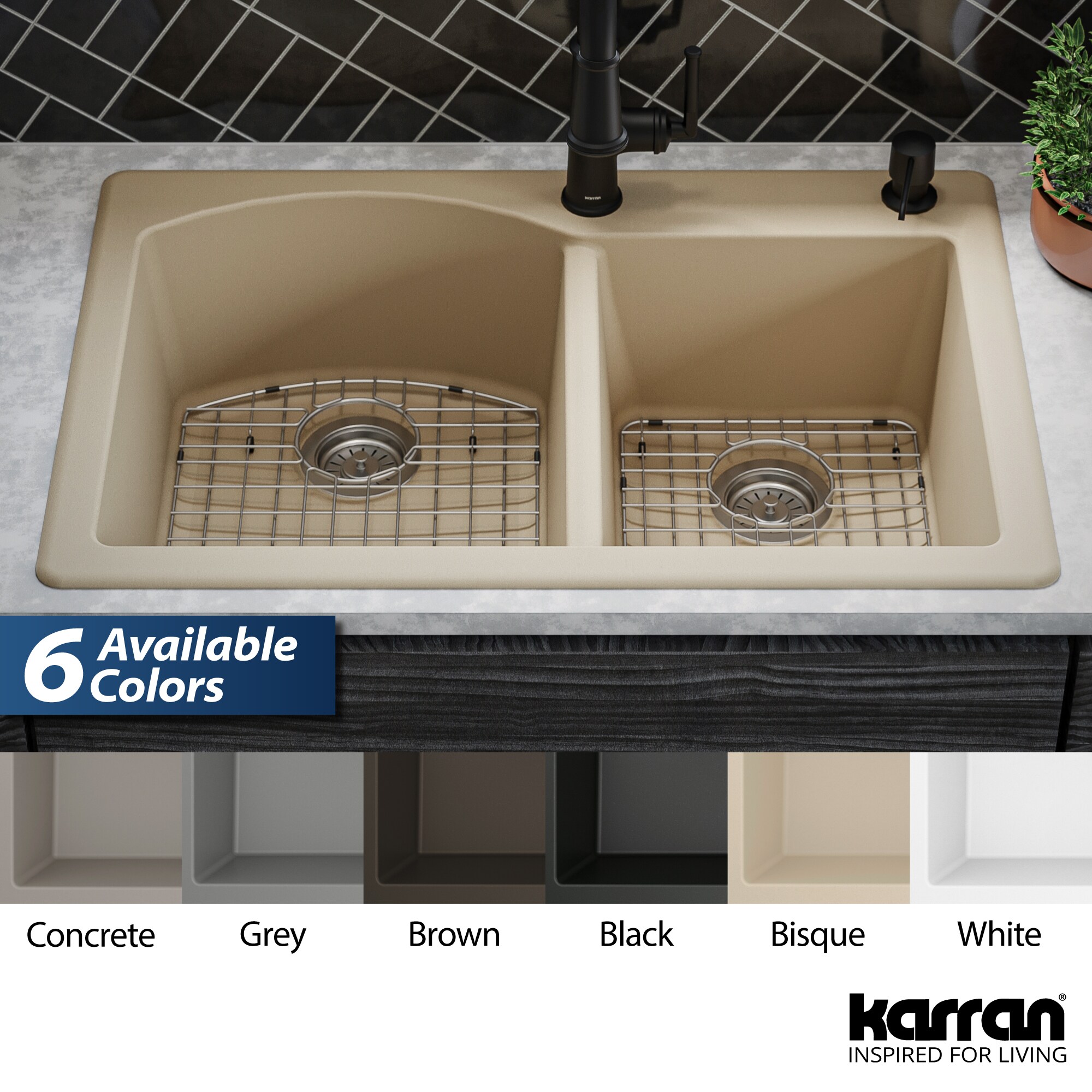 Karran QT-610-BI-PK1 Kitchen-Sinks - View #11