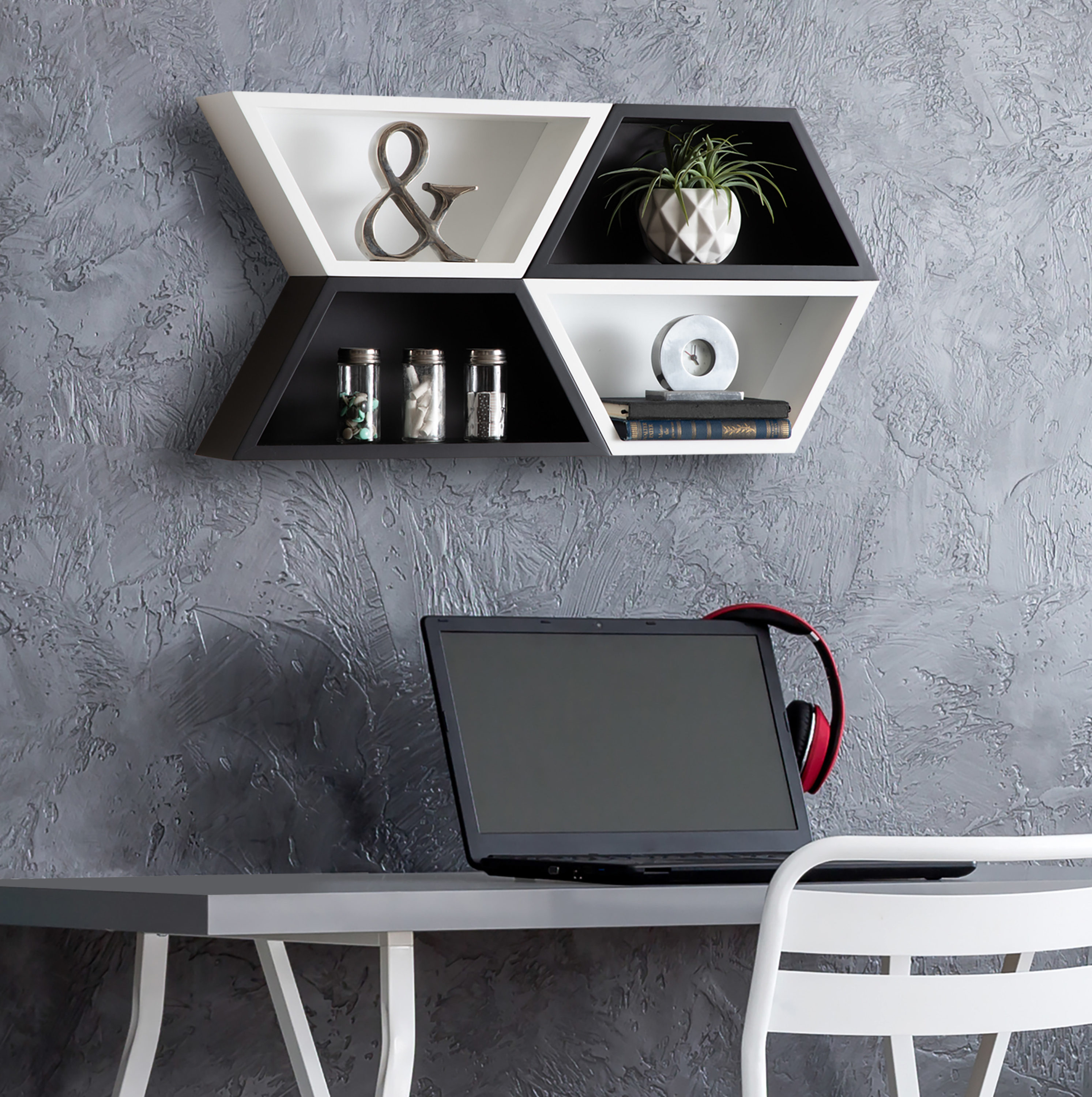 Kate and Laurel 216470 Wall-Mounted-Shelving - View #7