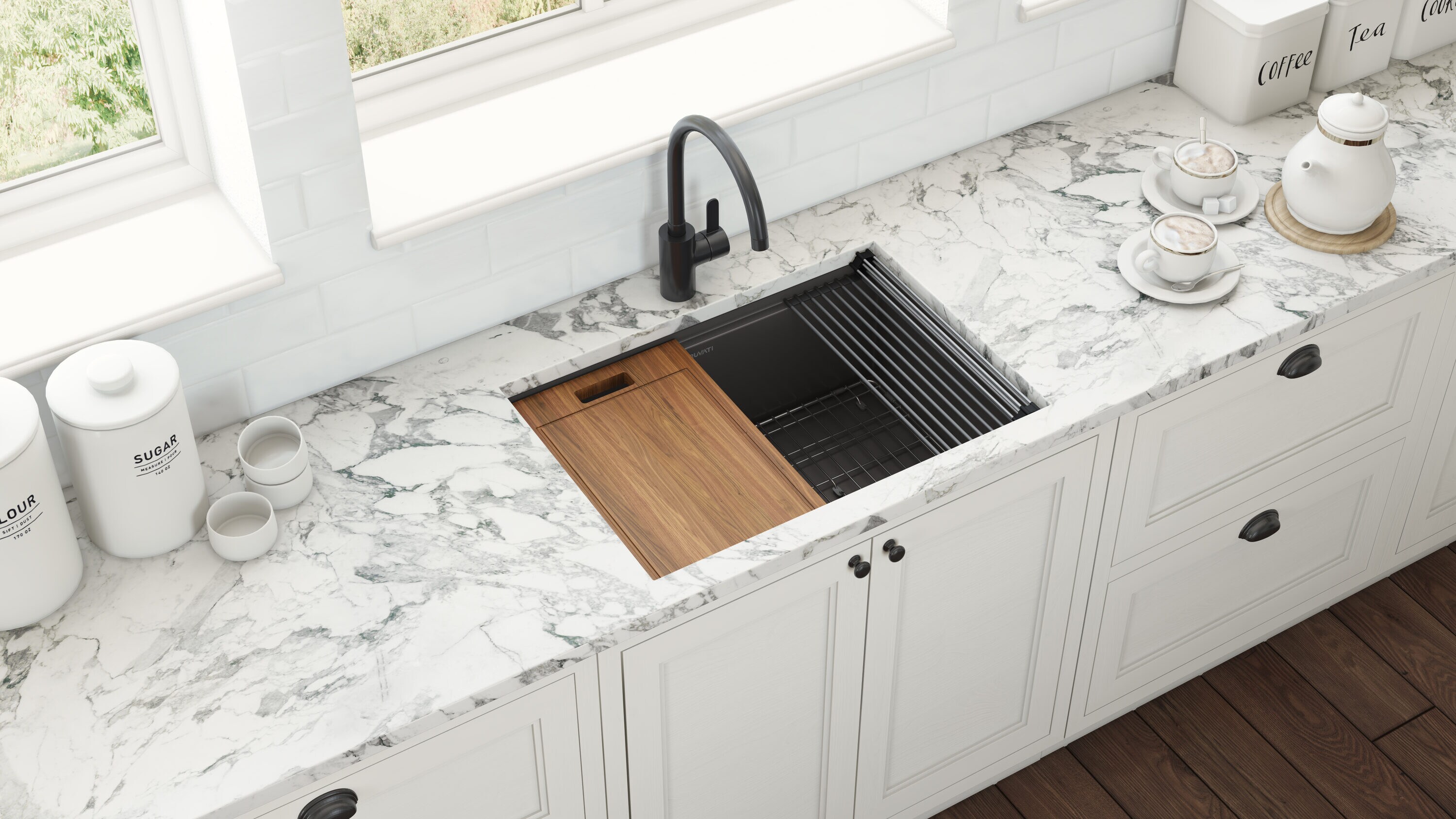 Ruvati RVH6530BL Kitchen-Sinks - View #4