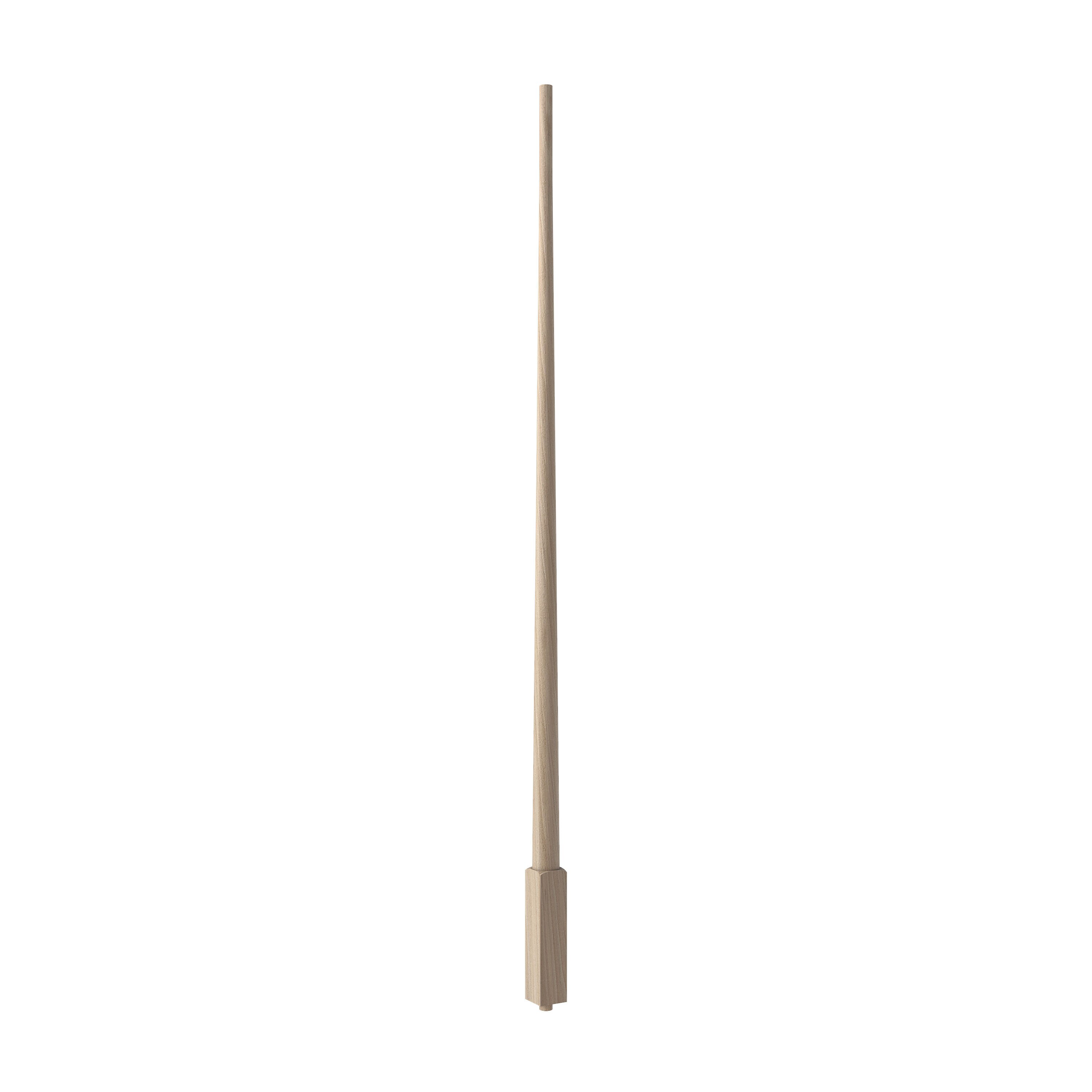Crown Heritage 452538037 37.5-in x 1.75-in Craftsman Unfinished Poplar Pin Top Turned Stair Baluster