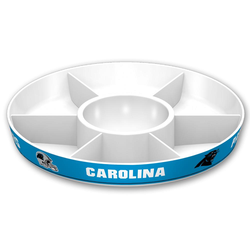 New 4 Piece Bathroom Accessories Set in White featuring Carolina Panthers  NFL Team Logo