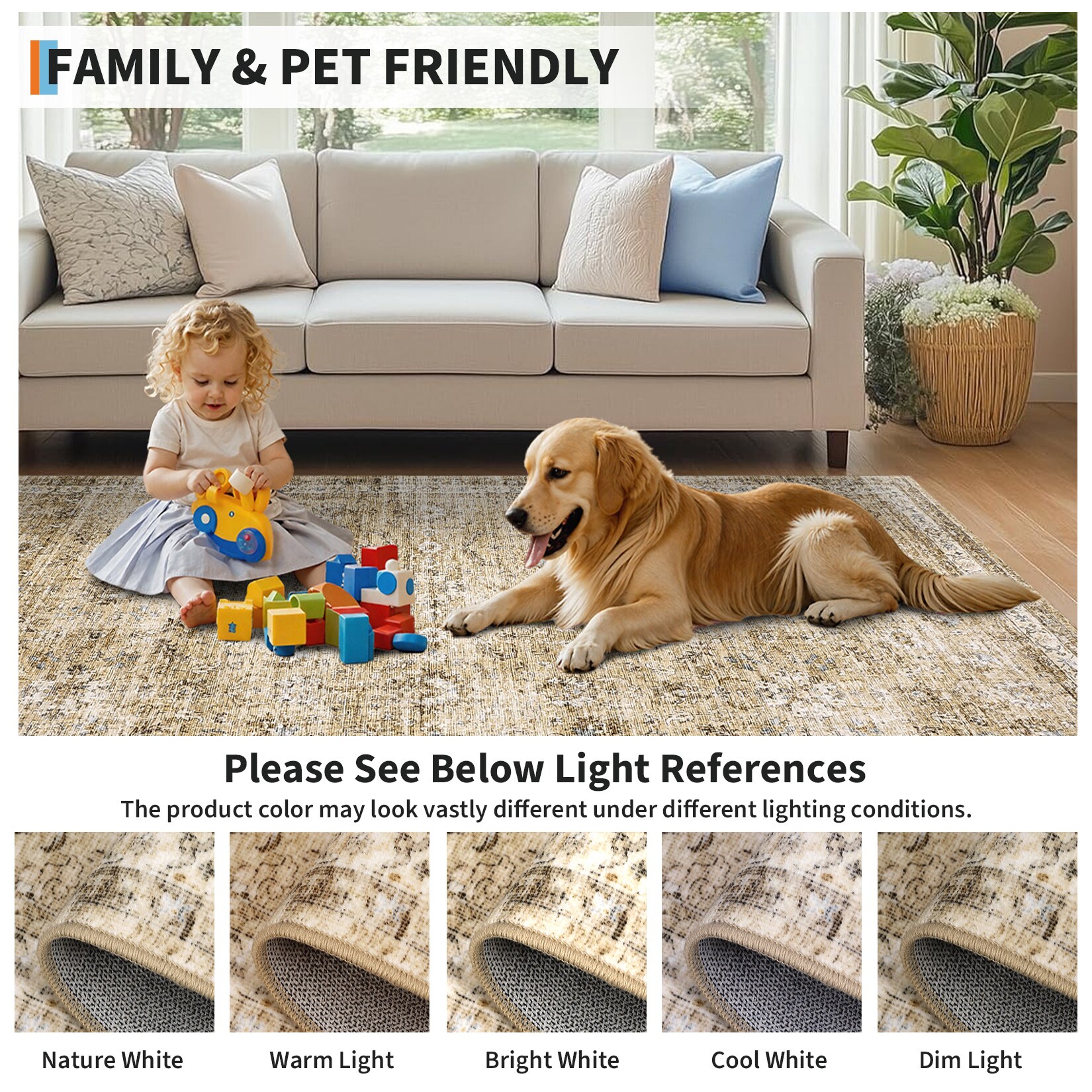 Garvee SUNNY-PHK-346SQRFK rugs - View #7