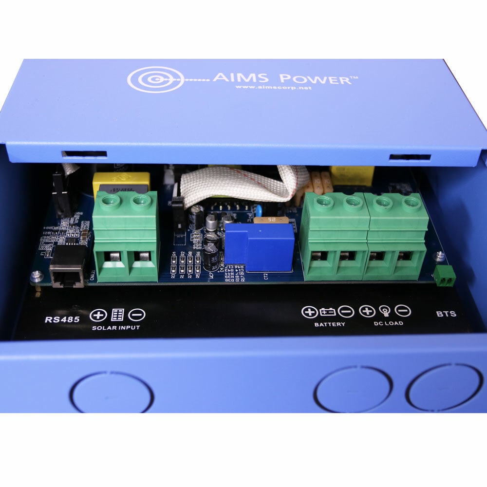 AIMS Power 60 Amp MPPT Charge Controller for 12/24/48V Battery Banks, Maximum Power Point Tracking Technology, Temperature Resistant SCC60AMPPTA Sansujyuku sansujyuku.com