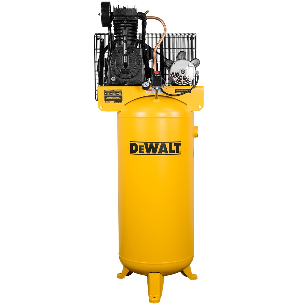Moderniseren kolonie Reactor DEWALT 60-Gallons Two Stage 175 PSI Vertical Air Compressor in the Air  Compressors department at Lowes.com
