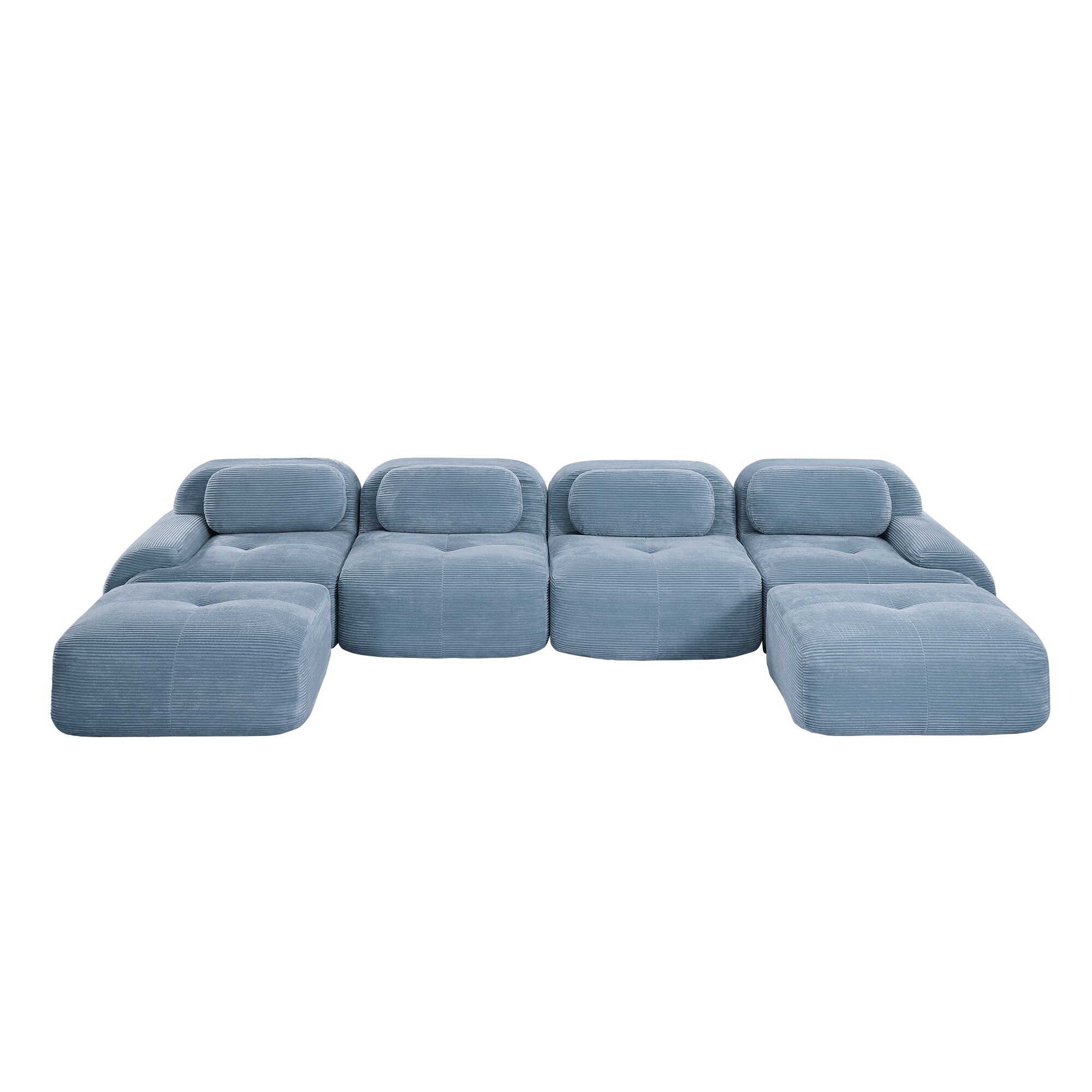 Homy Casa SMZO-FTI-BL Sofas-Loveseats - View #17