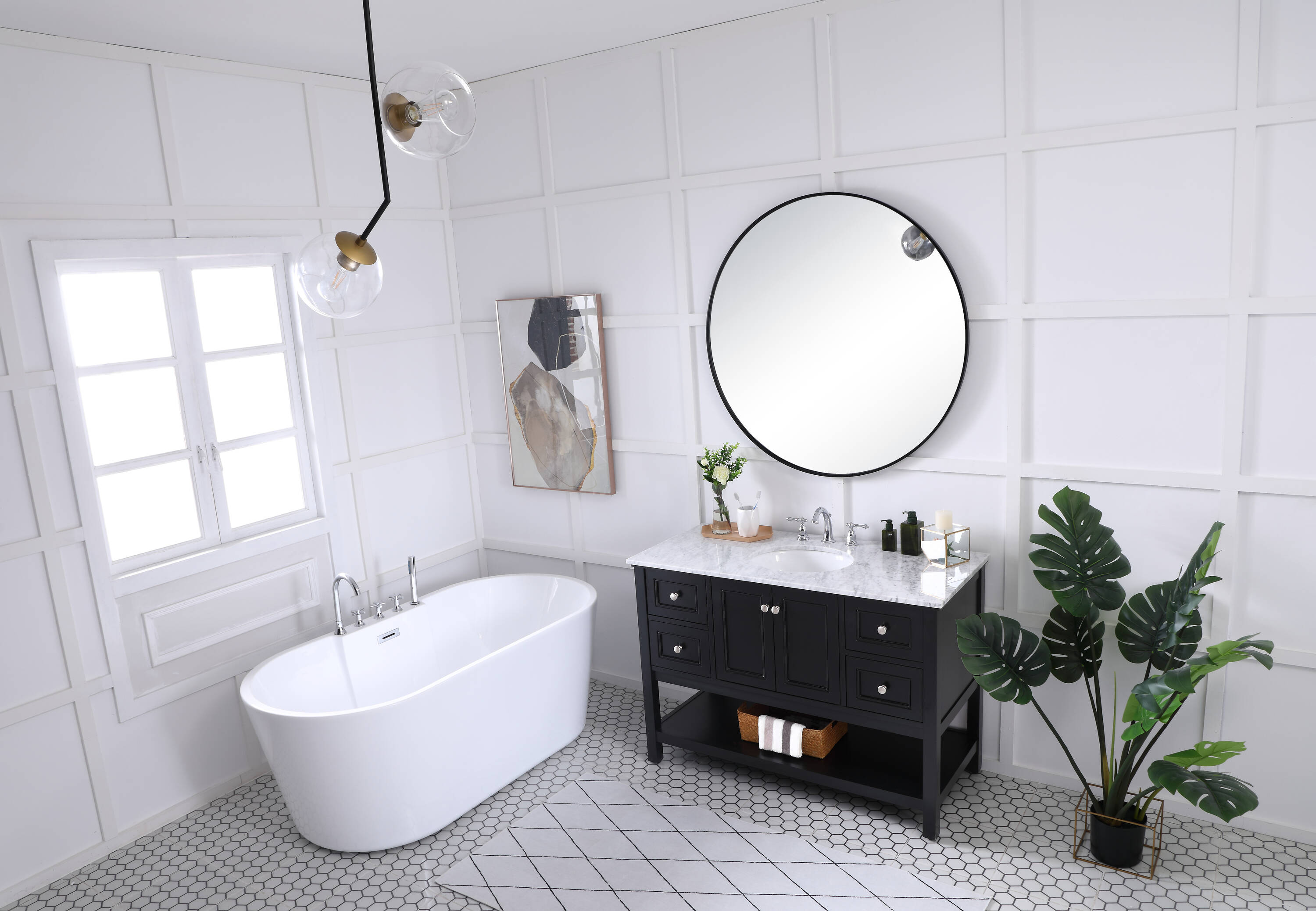 Elegant Decor HF81144BK Bath-Vanity-Combo - View #12