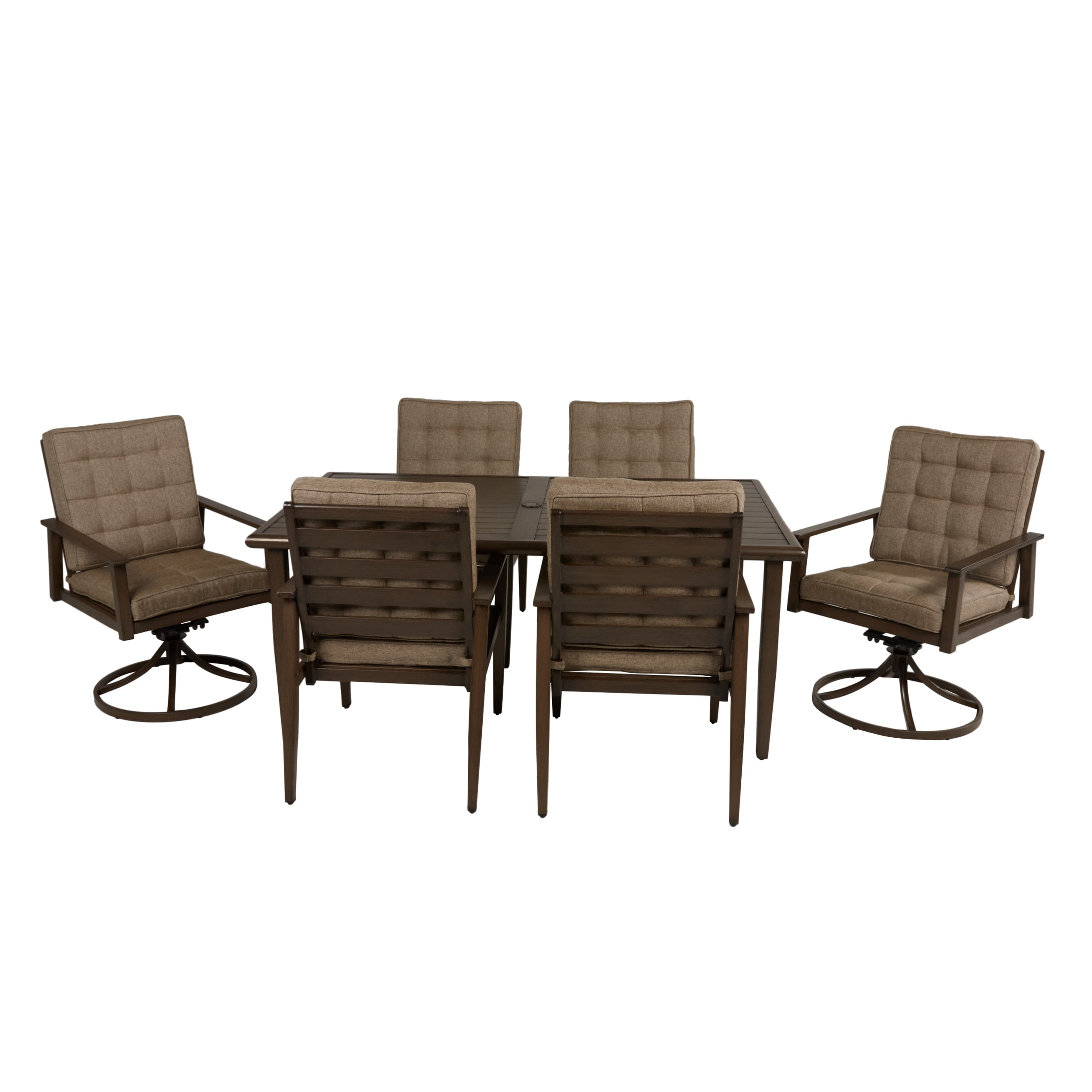 Style Selections Knoxview Set of 2 Gray Brown Wood Grain Hand