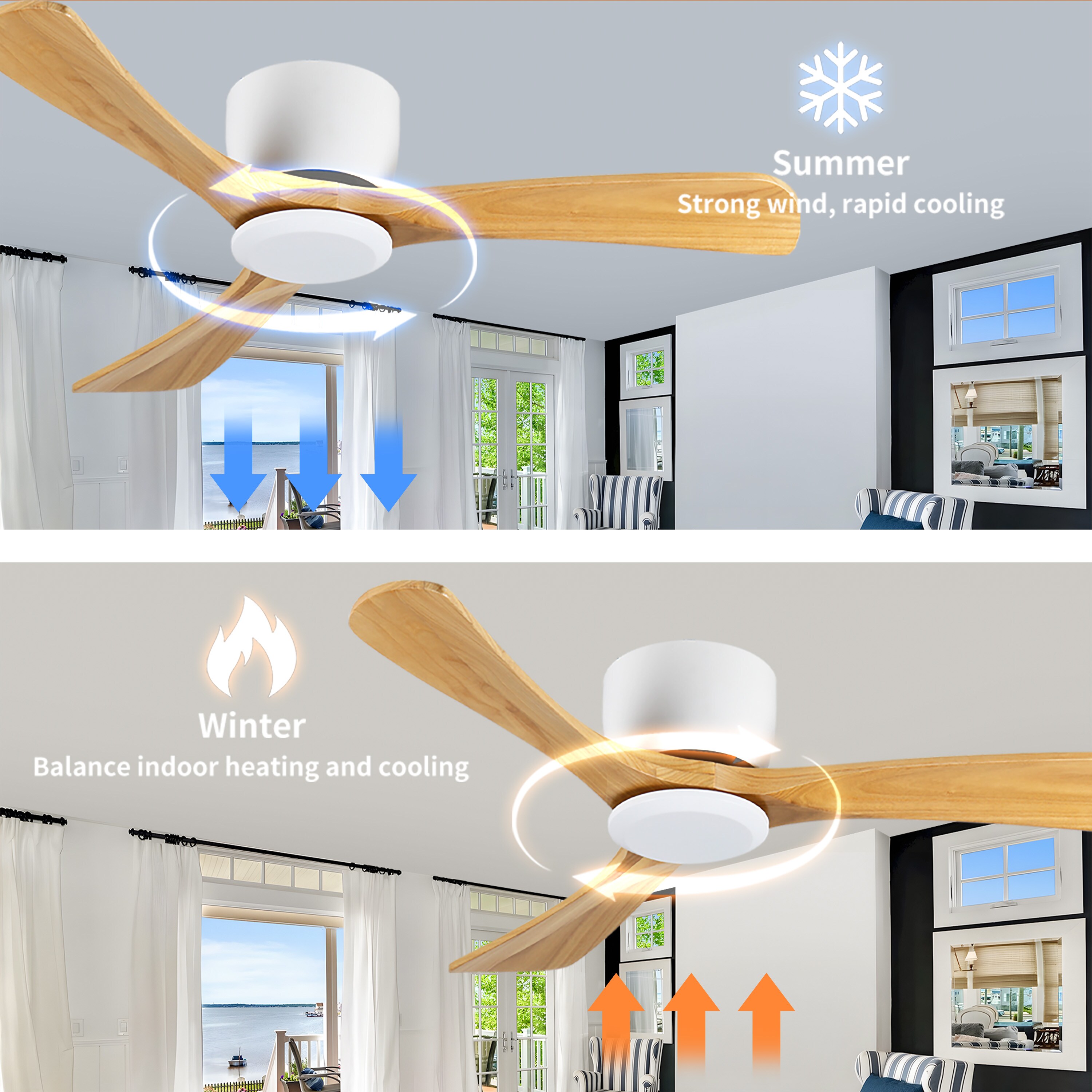 Cuschoice MDHK1-106-CF Ceiling-Fans - View #4