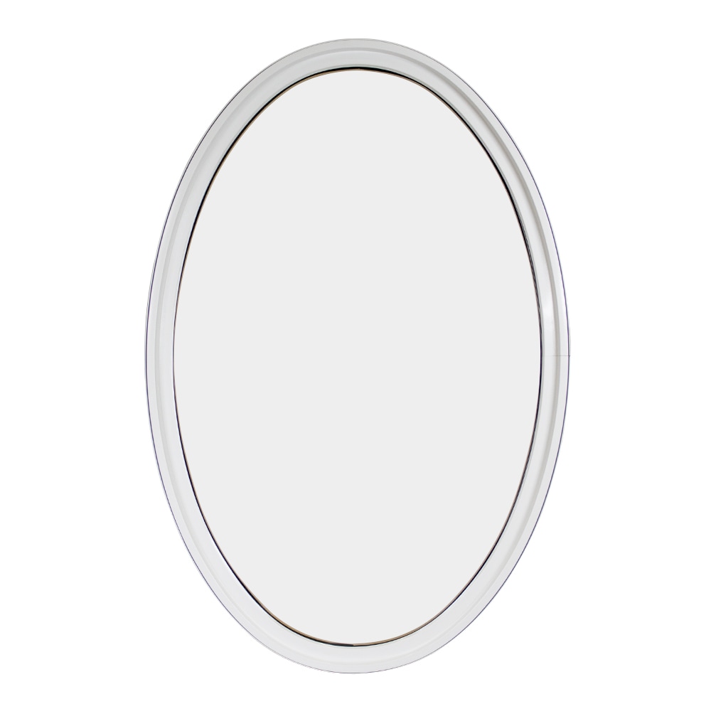 FrontLine Bldg. Products 3660OV4CLIG2TWH 36-in x 60-in White Oval Accent Window