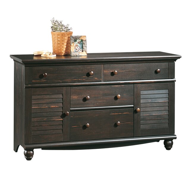 Antiqued Paint 4 Drawer Dresser, Fully Assembled Dressers Canada