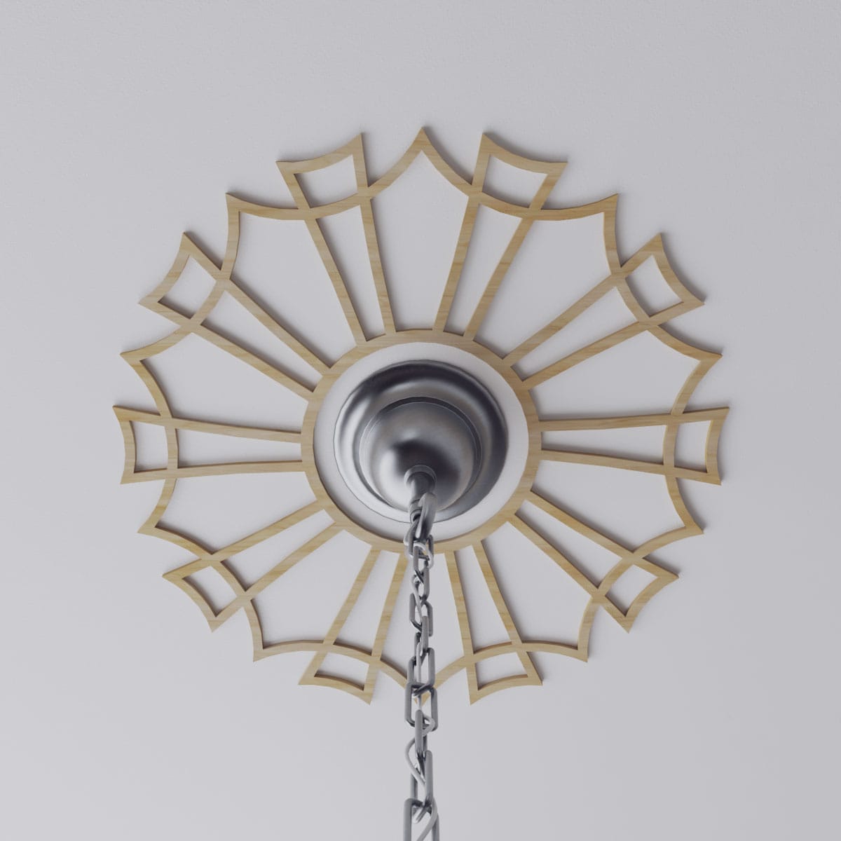 Ekena Millwork CMWP30X30X0250AUHI Ceiling-Medallions - View #11