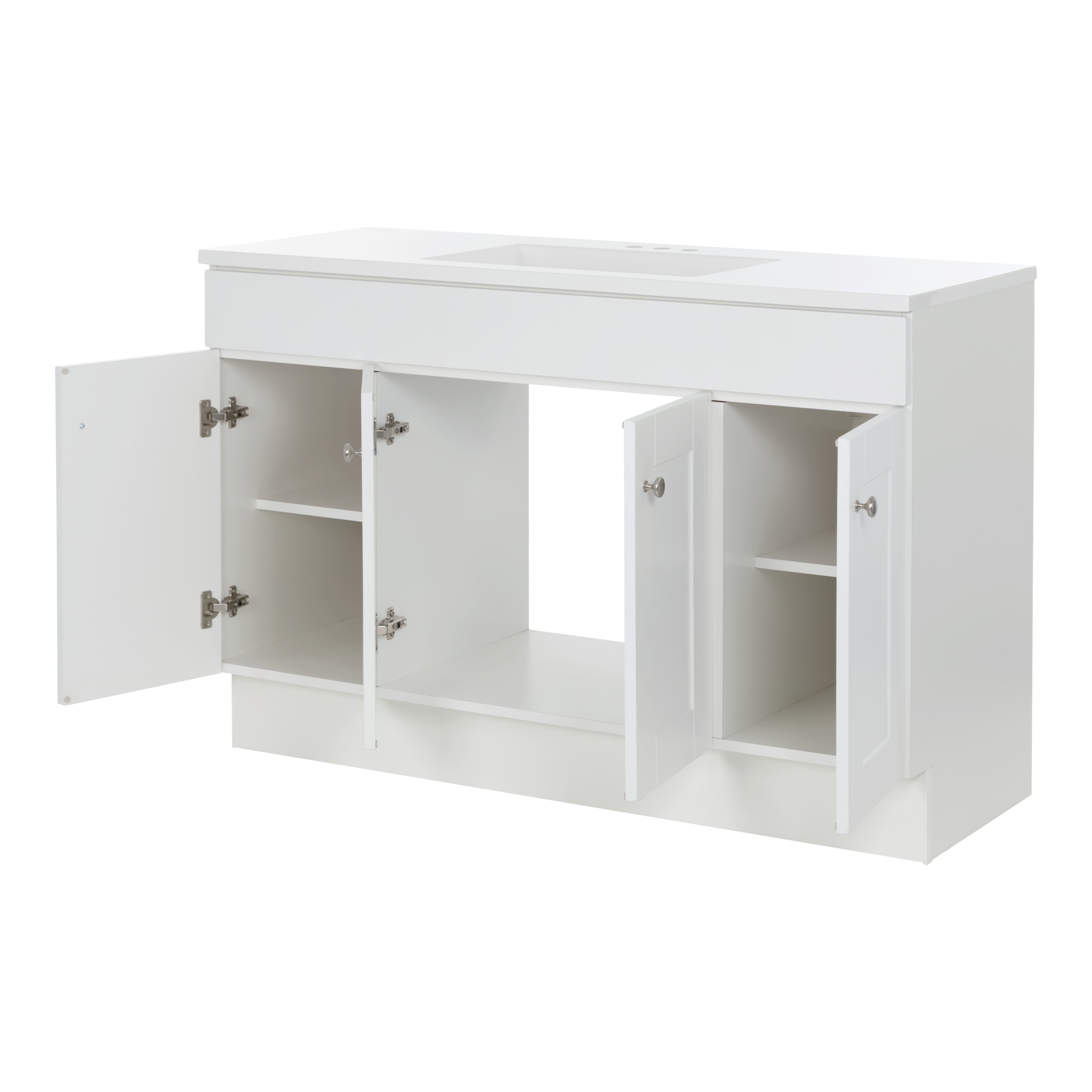 Project Source LWW022748P2-WH Bath-Vanity-Combo - View #2