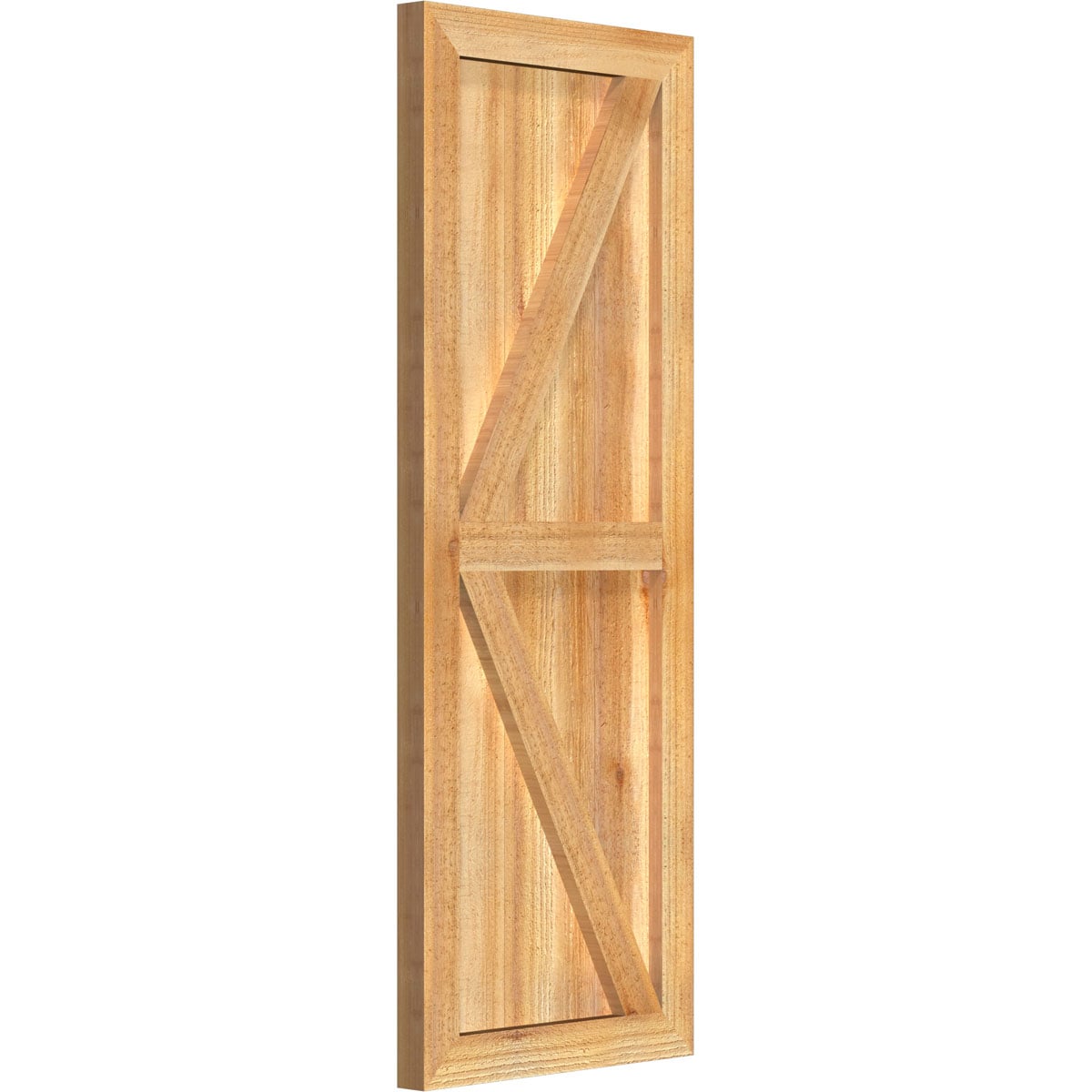 Ekena Millwork RBF06Z16X043RWR Exterior-Shutters - View #2