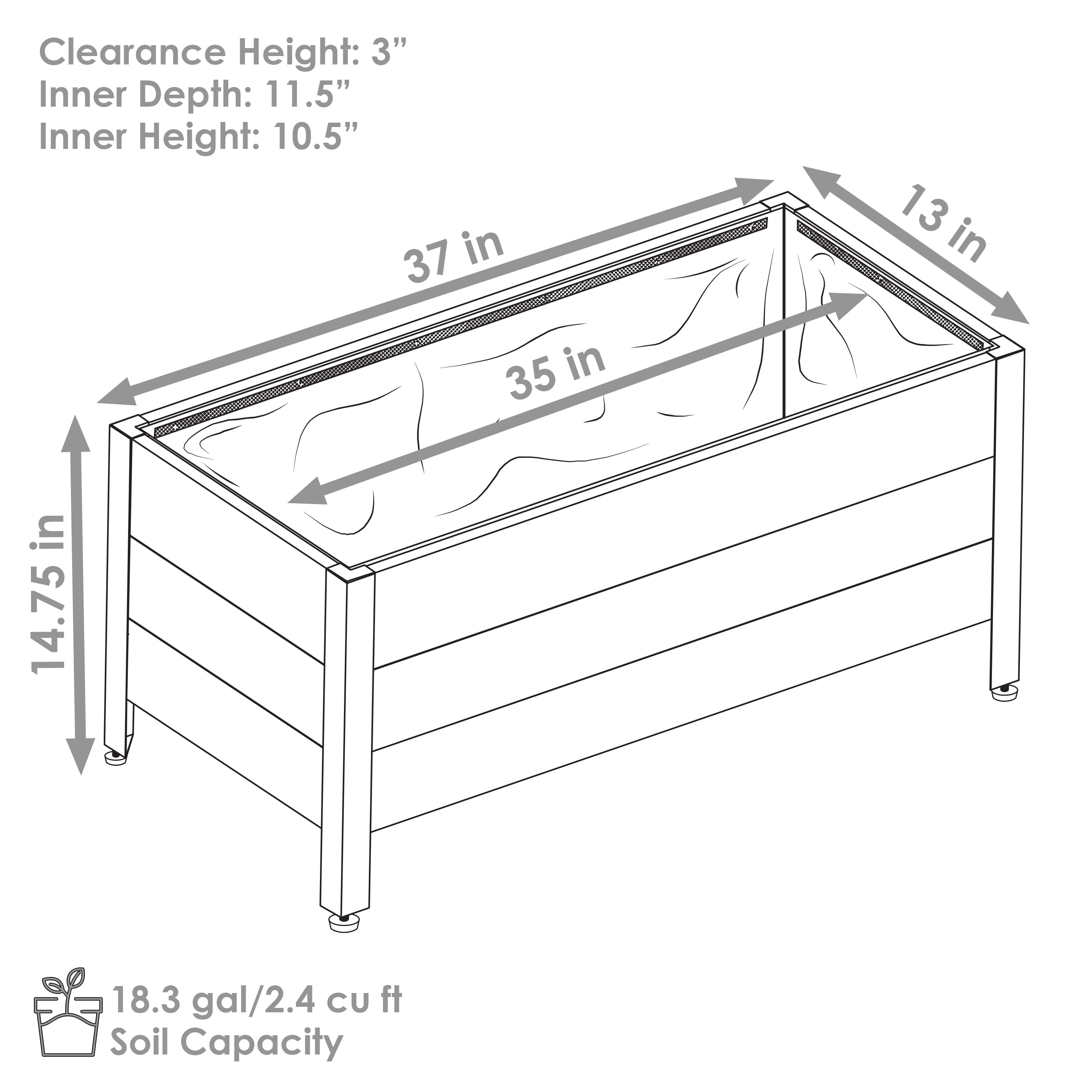Sunnydaze Decor NPH-373 Raised-Garden-Beds - View #4