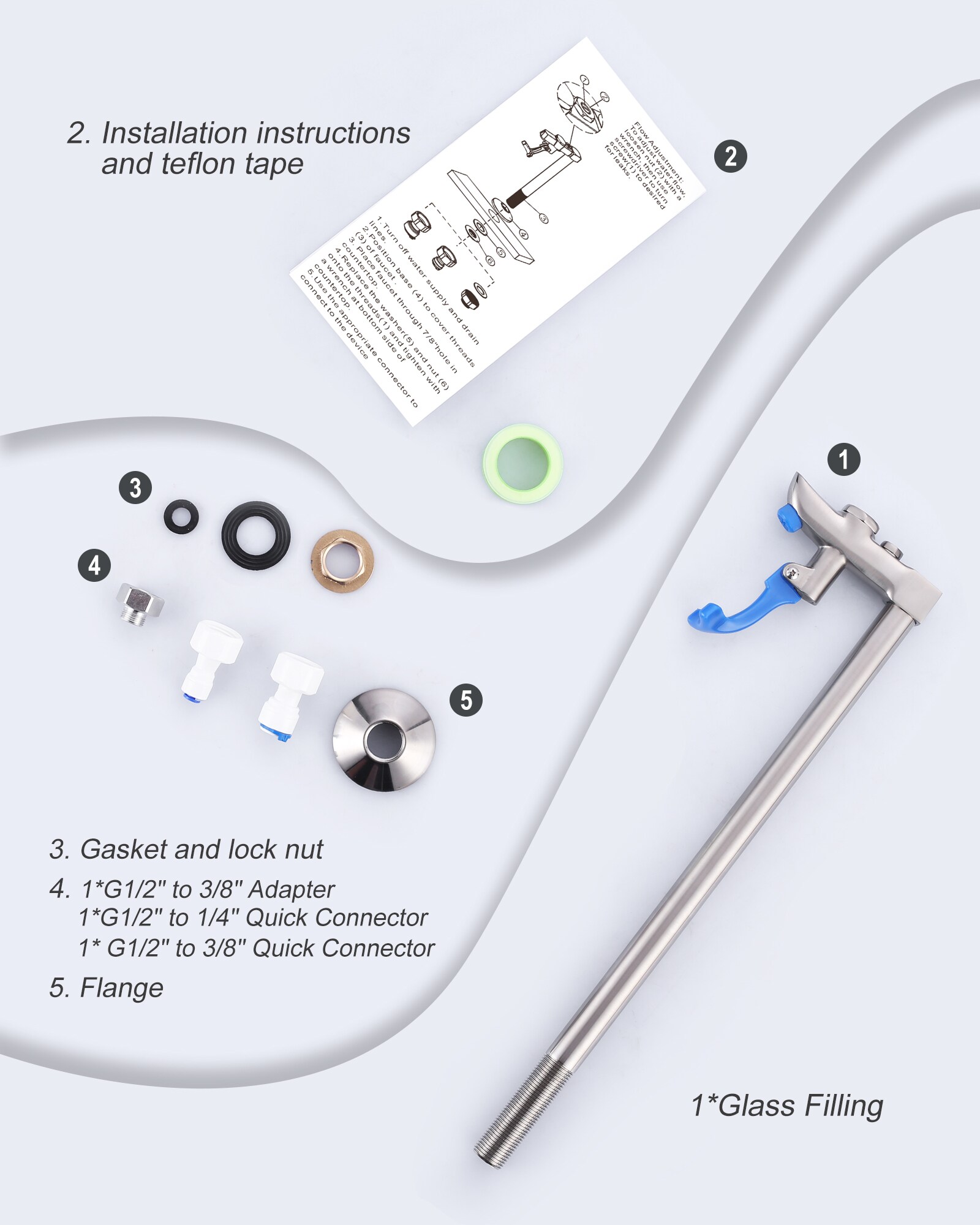 WOWOW K1018-14 Kitchen-Faucets - View #7