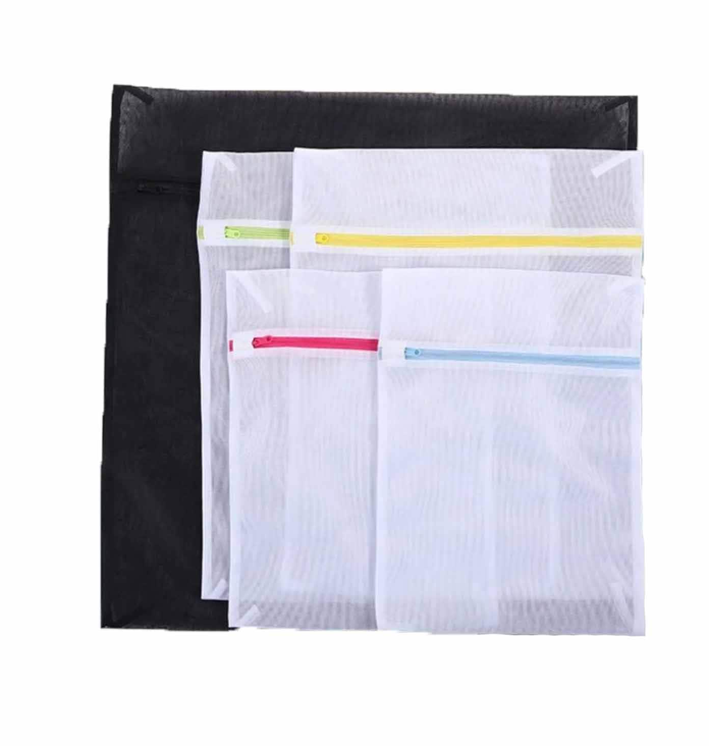 Etokfoks  Laundry Bags Mesh Wash Bag for Intimates Lingerie and Delicates 5 Pcs Set 1XL 2L 2M