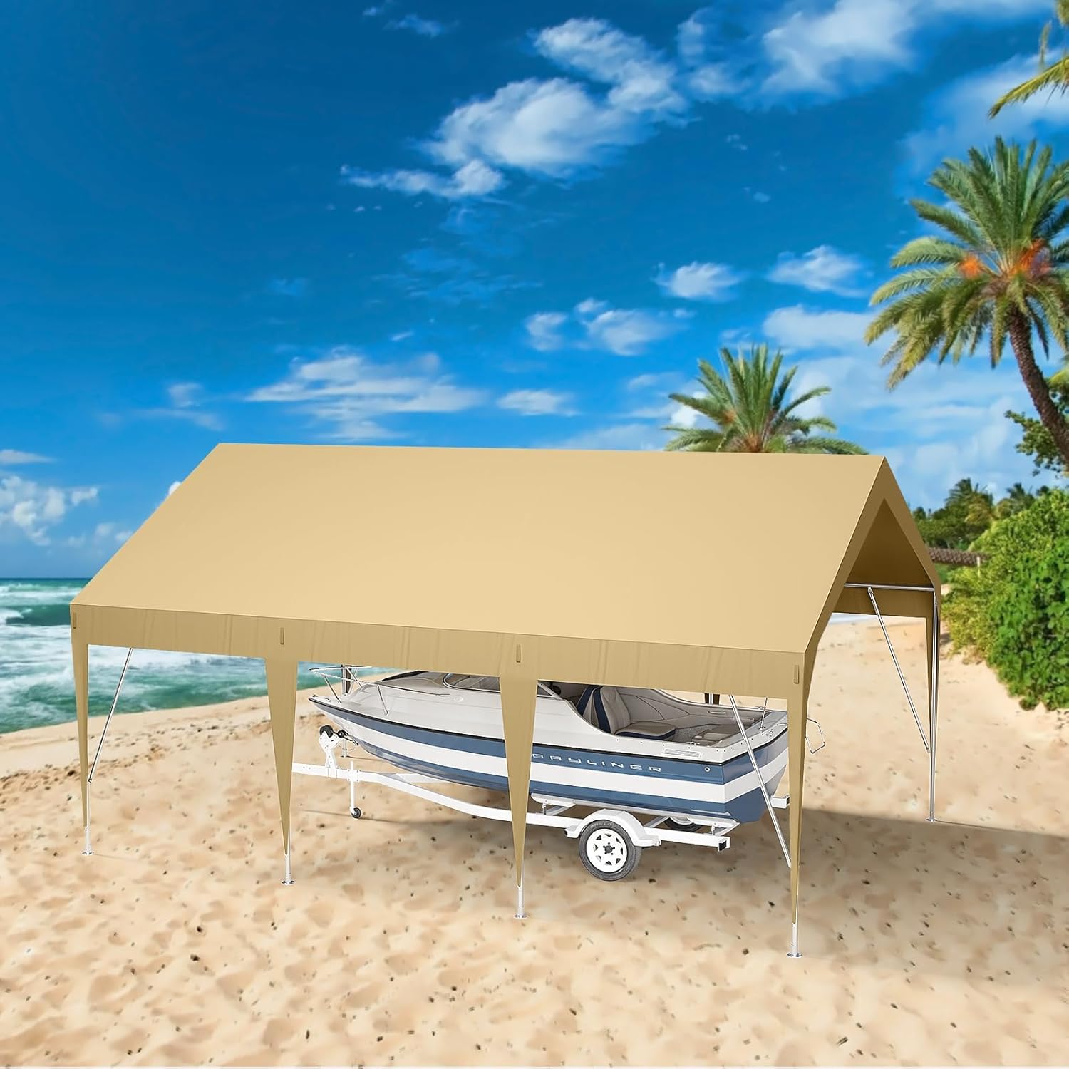 IdealHouse JOEY-BJNMV32ZS58A Carport-Covers - View #4