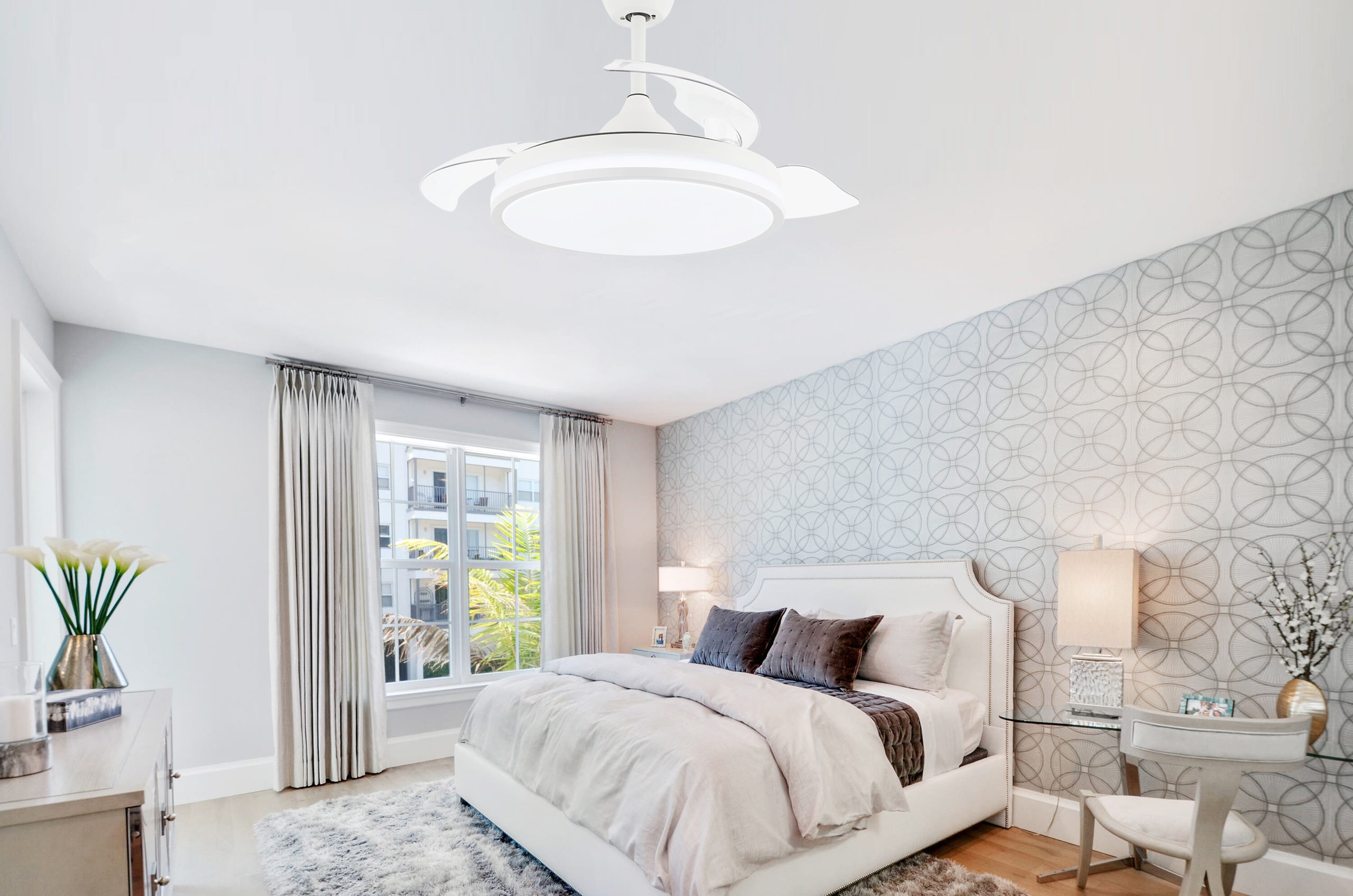 Oaks Decor DC4260-W Ceiling-Fans - View #6