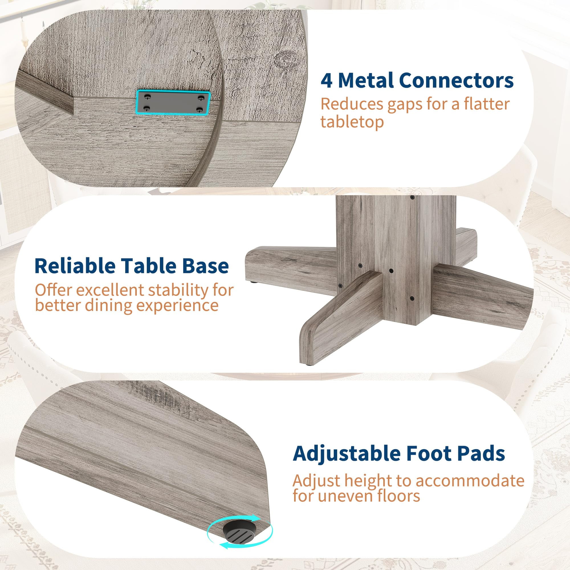 GAOMON CJH-TABLE-PHO205038 Dining-Tables - View #8