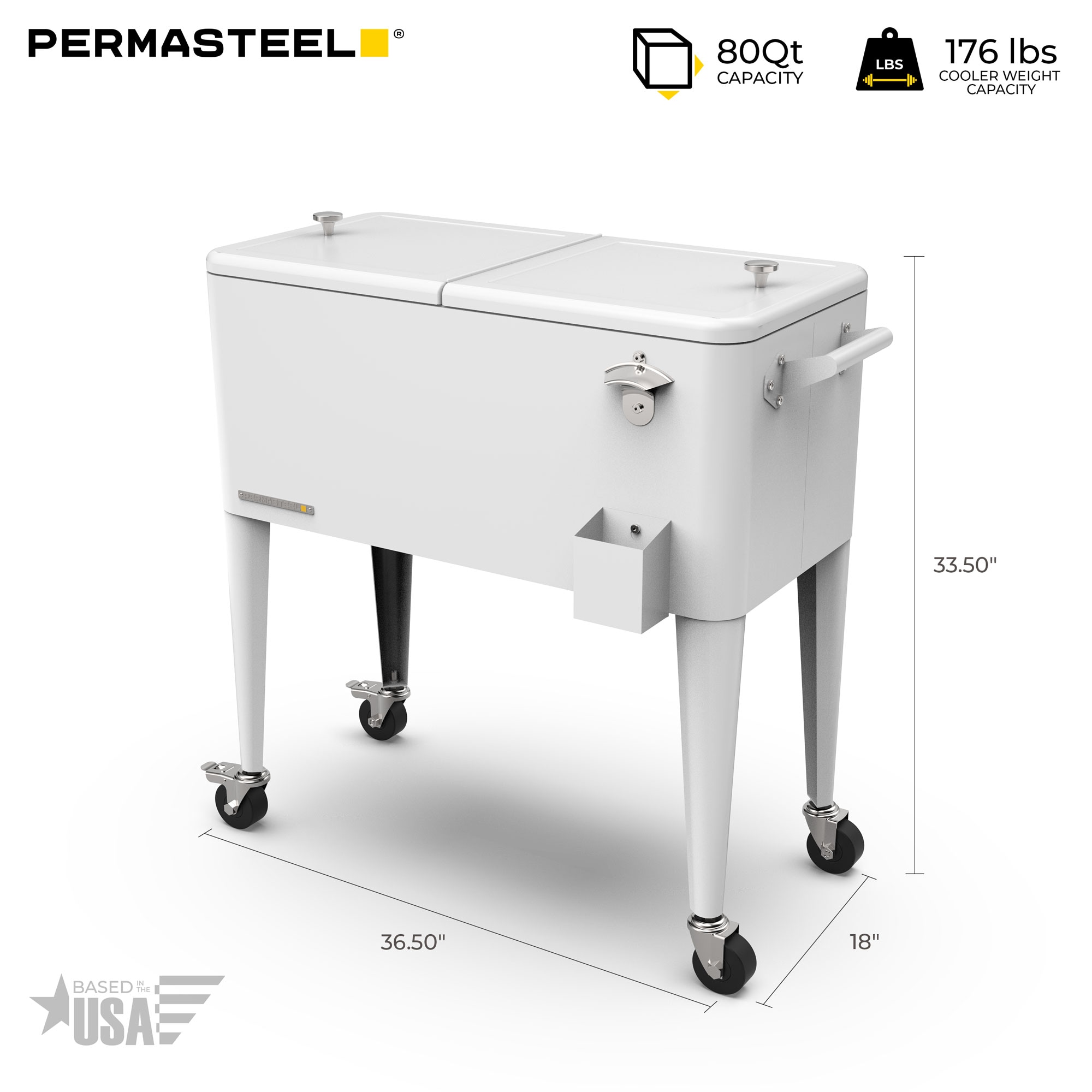 Permasteel PS-203 WT Beverage-Coolers - View #9