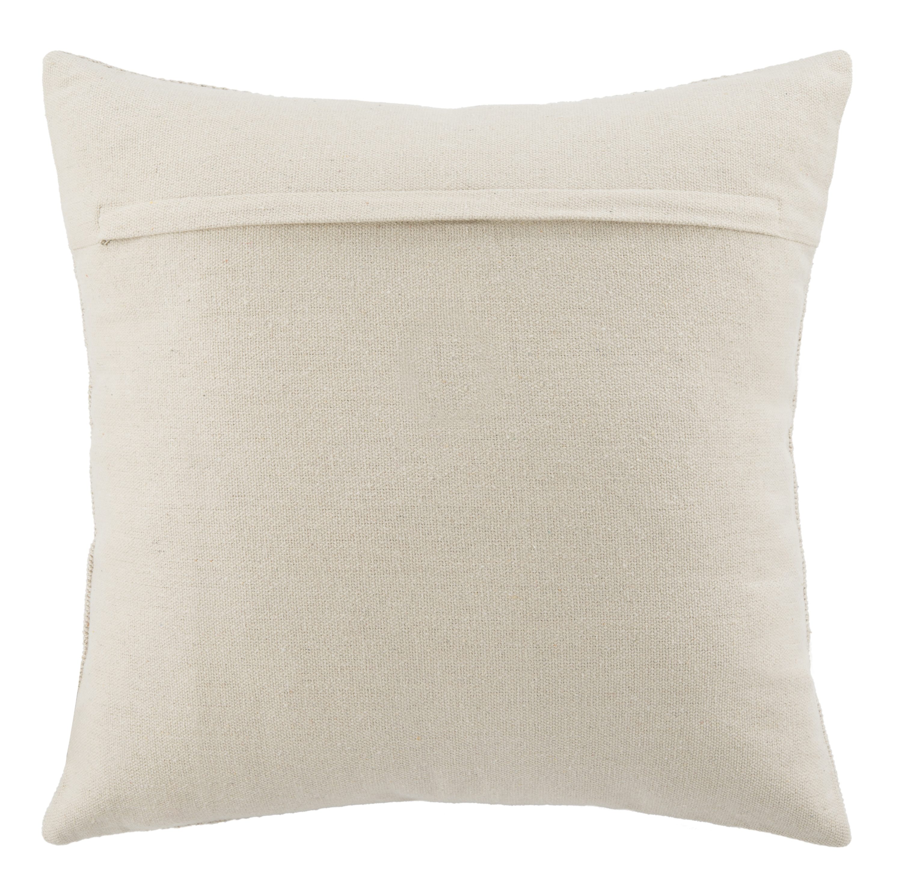 Safavieh Darci 20-in x 20-in Natural Indoor Decorative Pillow at Lowes.com