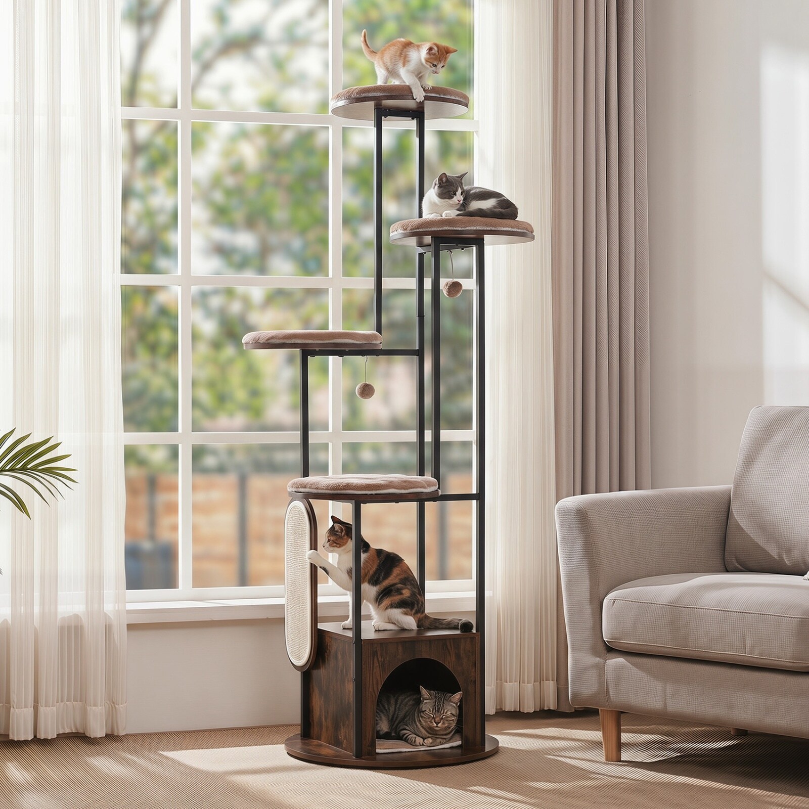 SUGIFT LW038SUGHY1259 Cat-Trees - View #2