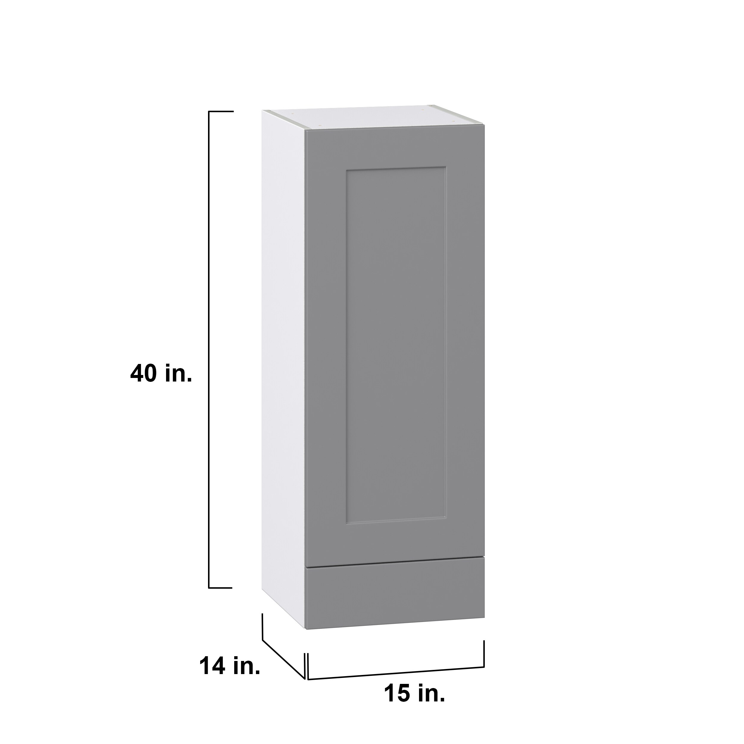 Hugo&Borg DSW1540A(L/R)-BM Cabinets-Kitchen - View #4