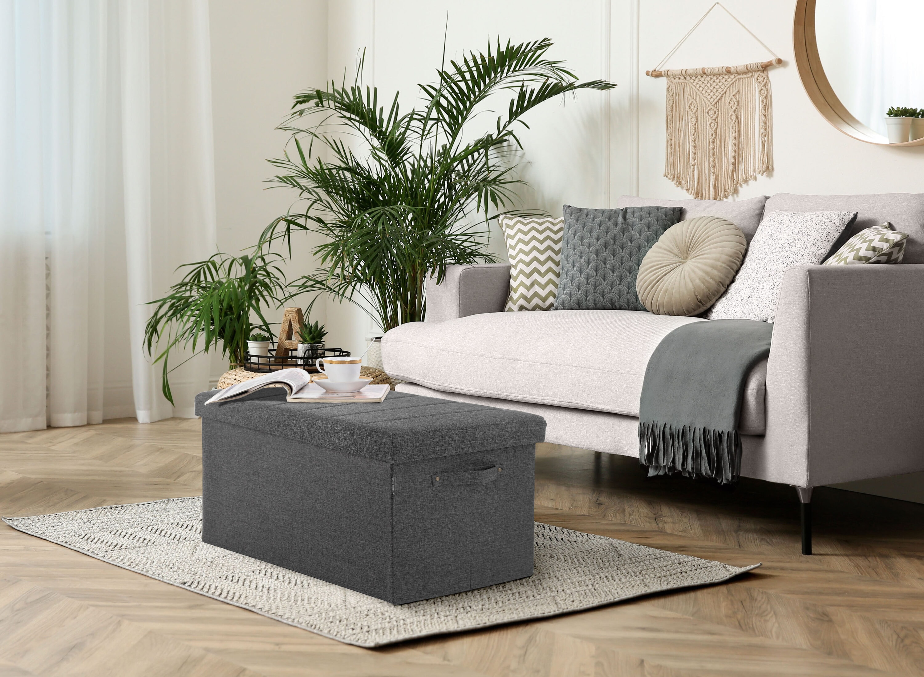 Seville Classics STR30238B Indoor-Ottomans - View #7
