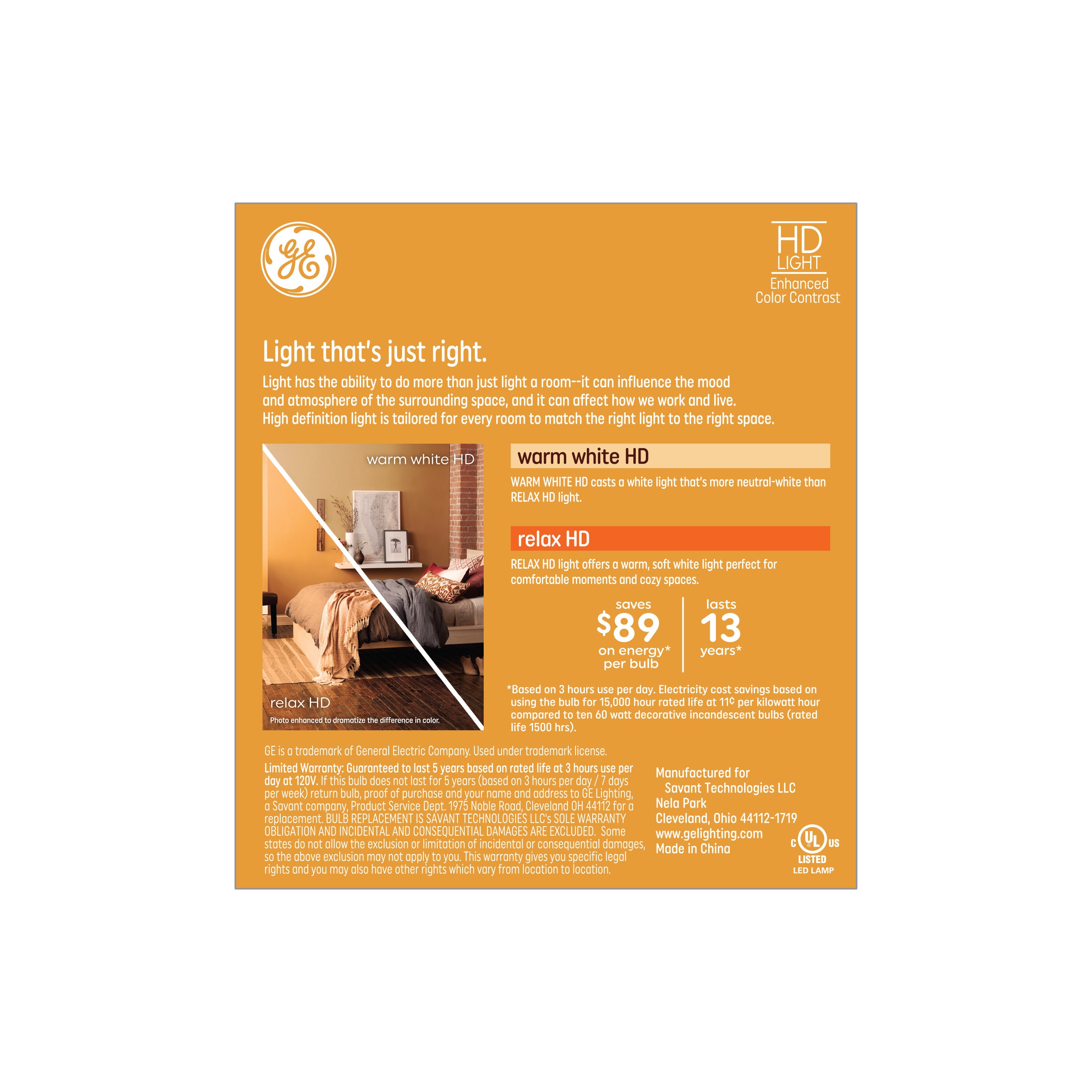 GE 93130850 Dec-Led-Light-Bulbs - View #4