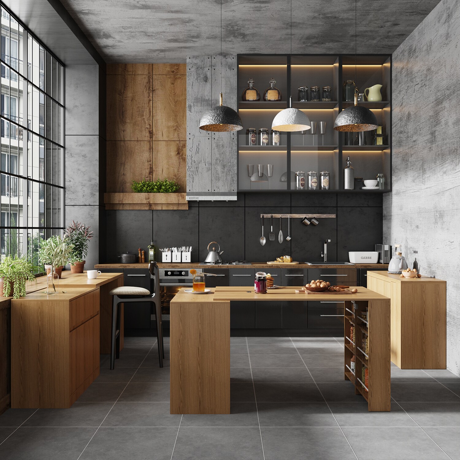 FUFU&GAGA KF460040-01 Kitchen-Furniture - View #3