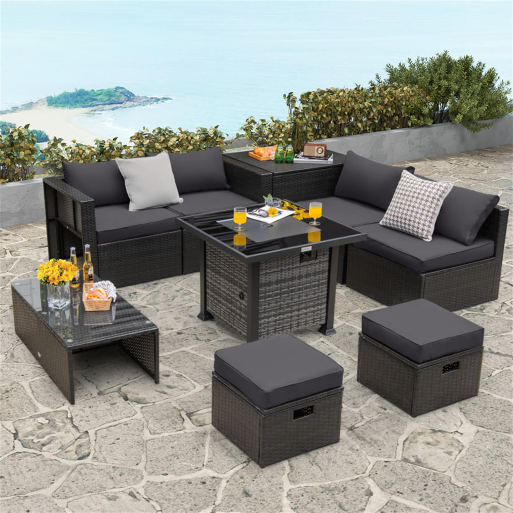 BABOOM BOM-0012AAE-OR Patio-Conversation-Sets - View #2
