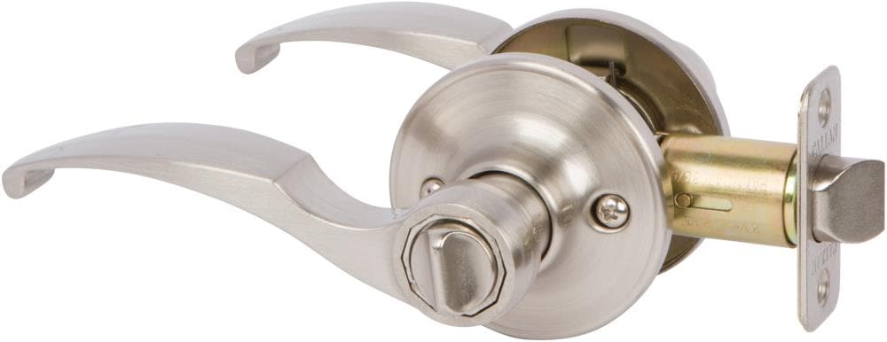 Delaney Hardware KI5021R Delaney Callan Satin Nickel Interior Bed/Bath Privacy Door Handle