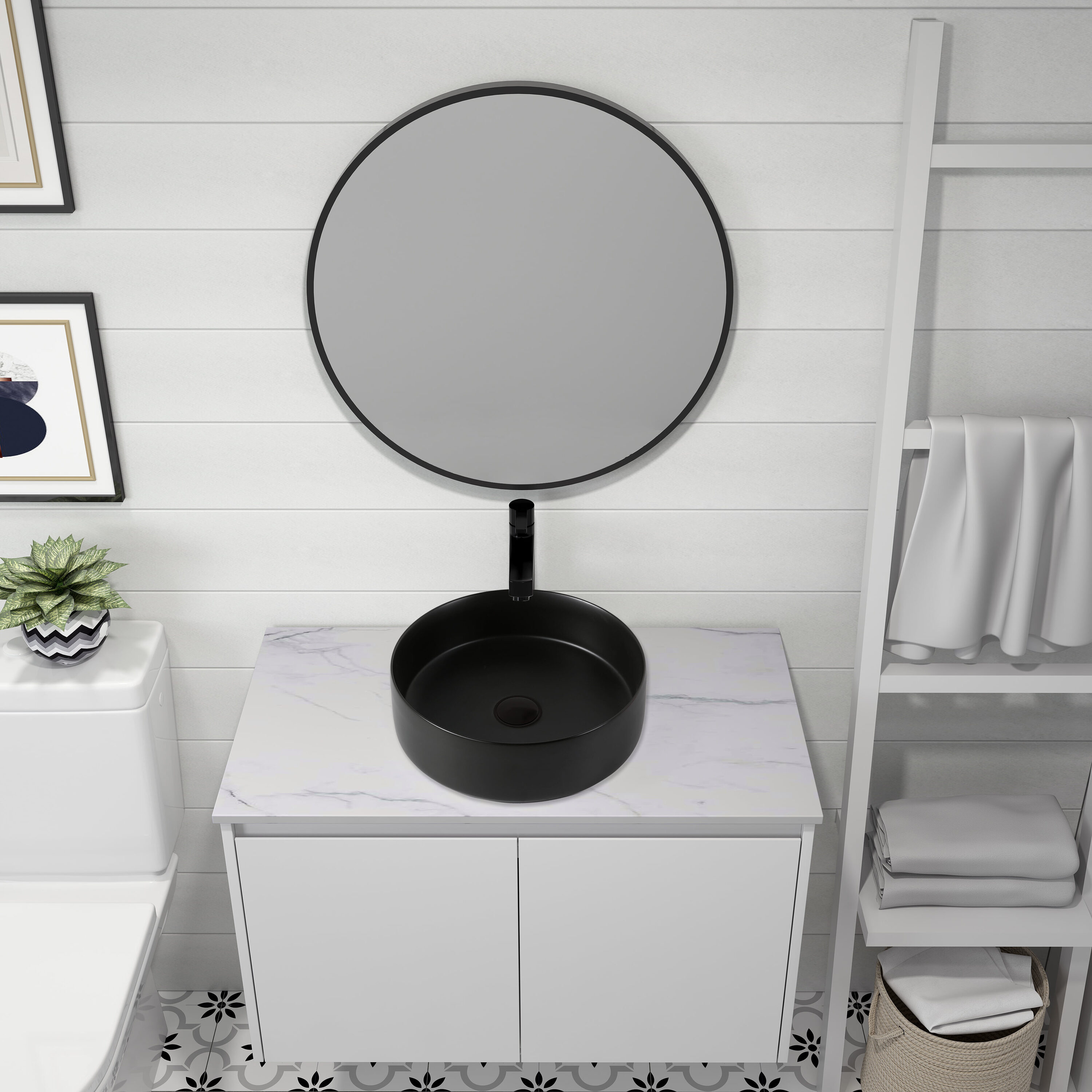 BBLLWJ BBLLWJ-W999104414 Complete-Pedestal-Lavatories - View #3