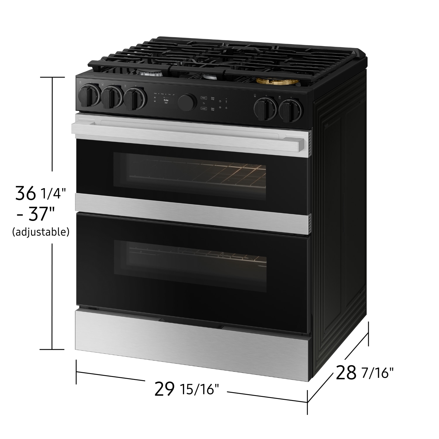 Samsung NSG6DG8550SR Double-Oven-Gas-Ranges - View #9