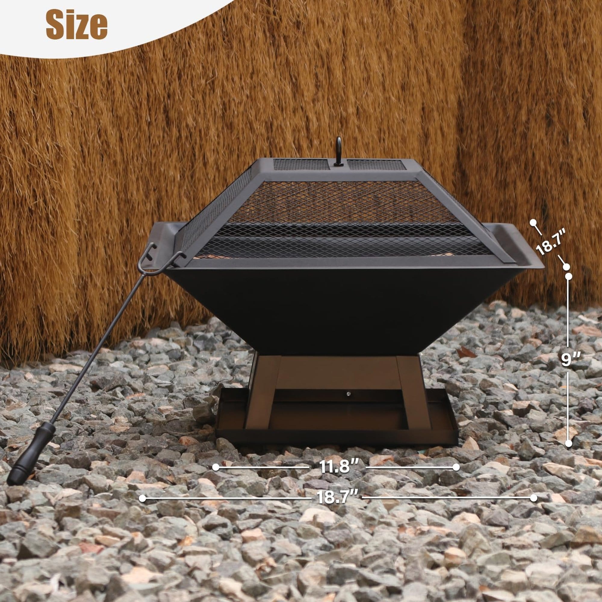Numhew NHDREW402849 Outdoor-Woodburning-Firepits - View #2