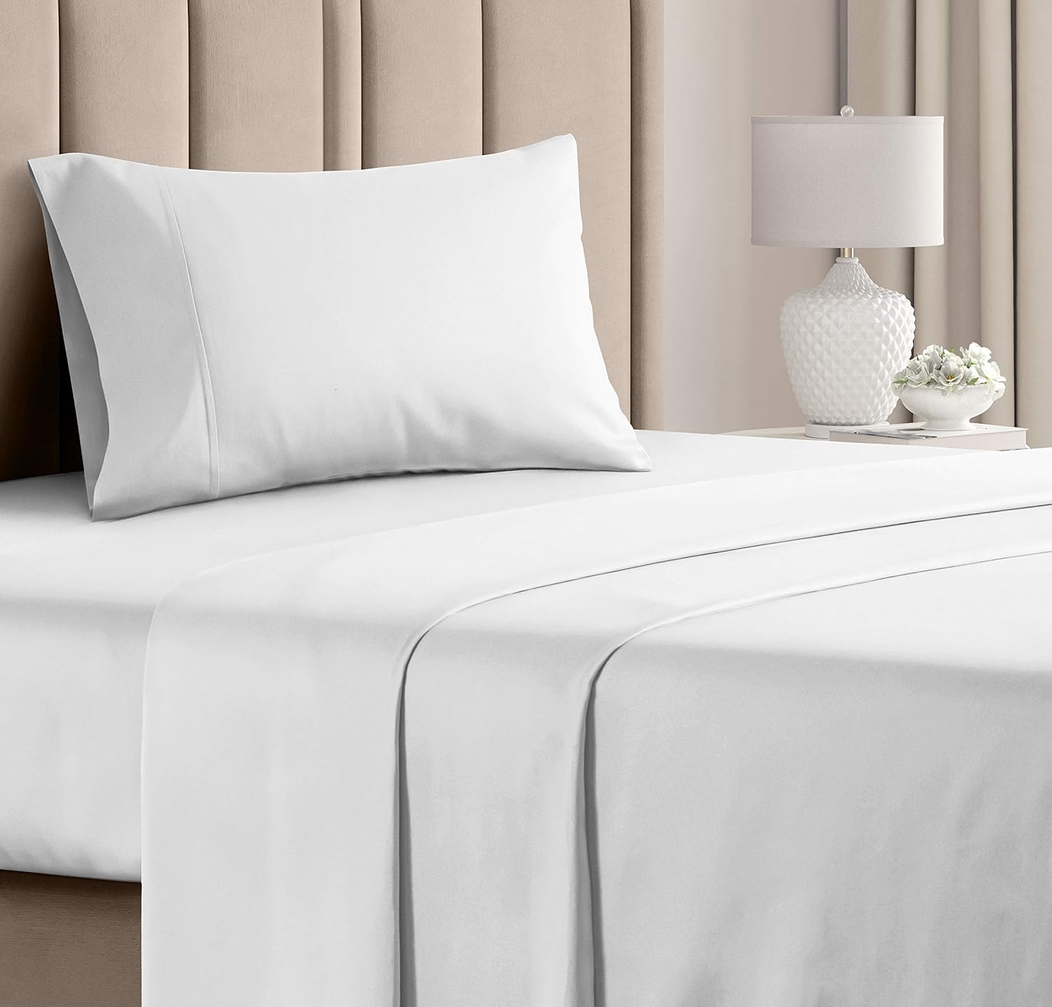 CGK Linens Cotton 4-Piece Sheet Set